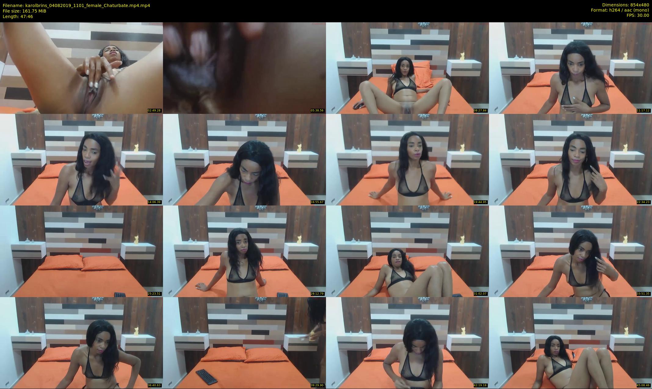 karolbrins — 48 minute Chaturbate female cam show recording, 480p, Aug 4, 2019