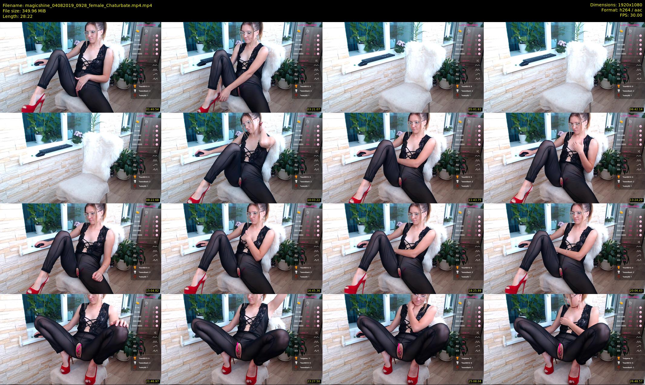 magicshine — 29 minute Chaturbate female cam show recording, 1080p, Aug 4, 2019