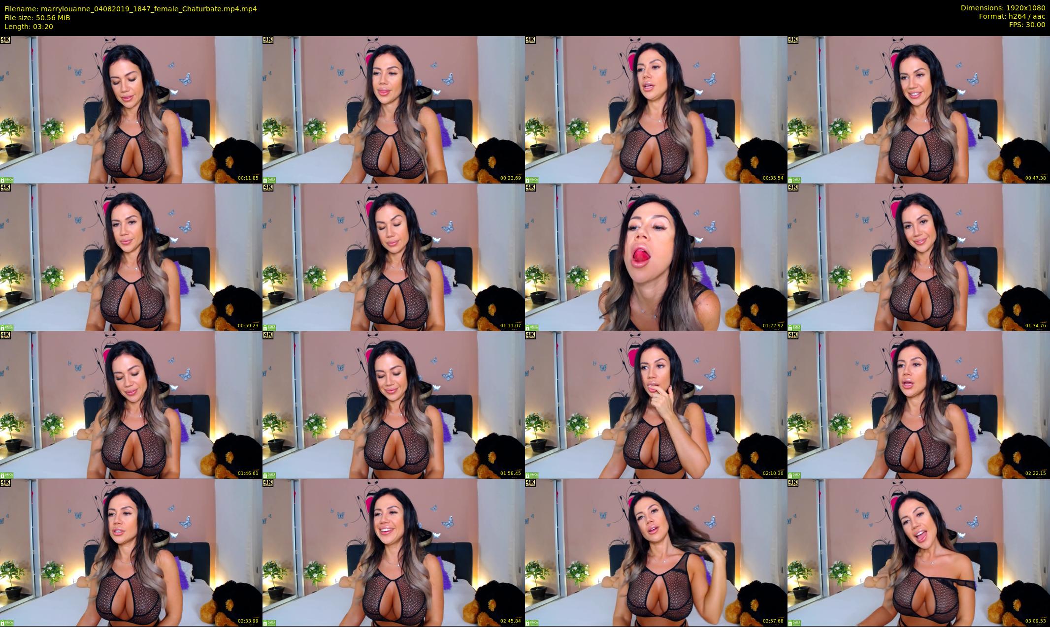 marrylouanne — 4 minute Chaturbate female cam show recording, 1080p, Aug 4, 2019