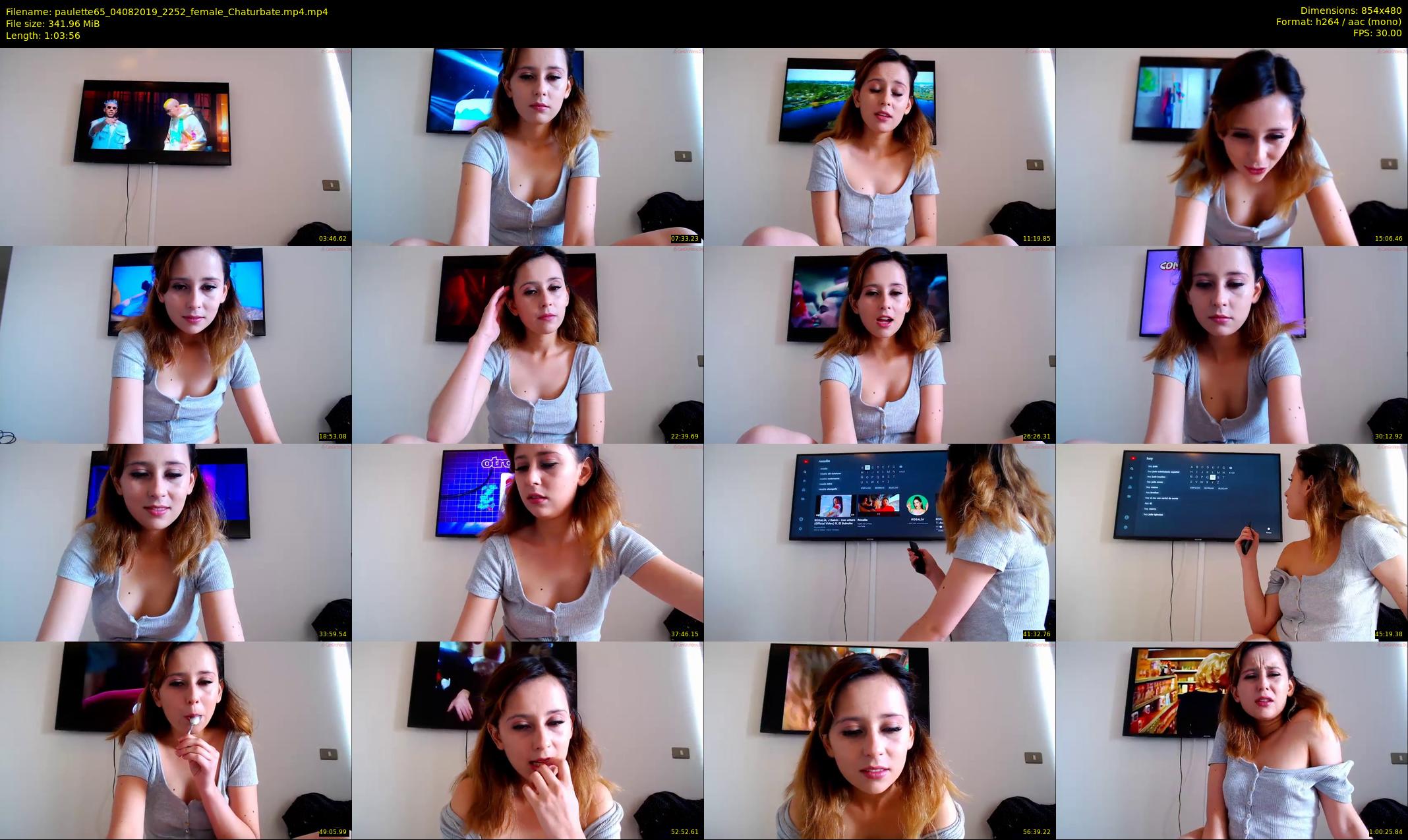 paulette65 — 64 minute Chaturbate female cam show recording, 480p, Aug 4, 2019