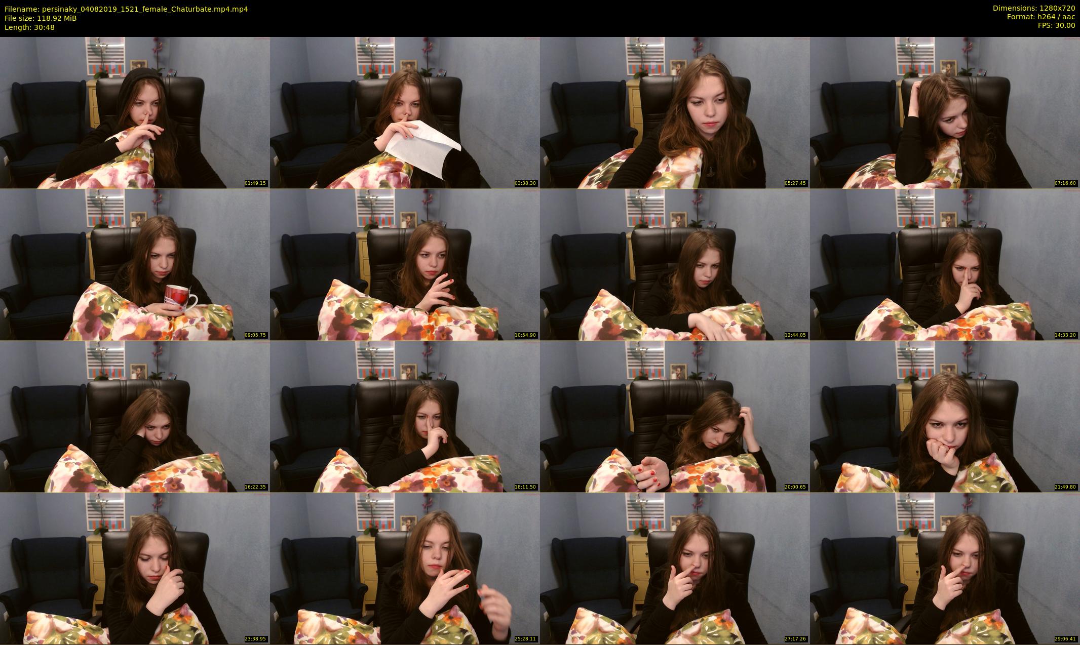 persinaky — 31 minute Chaturbate female cam show recording, 720p, Aug 4, 2019