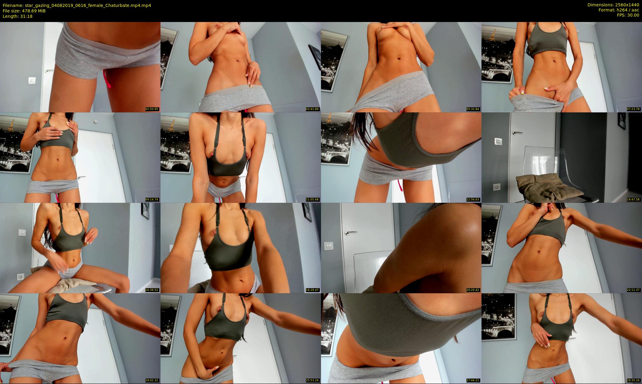 star_gazing — 32 minute Chaturbate female cam show recording, 1080p, Aug 4, 2019