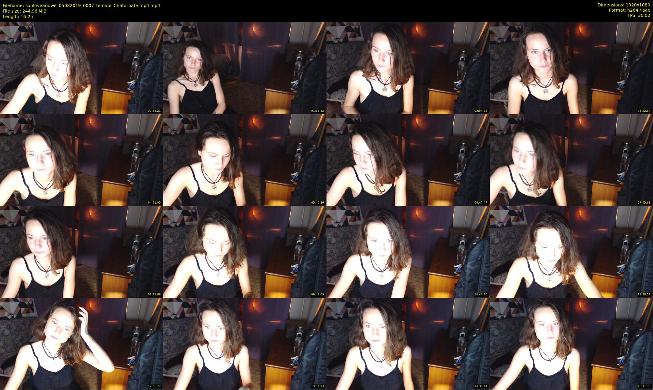 sunloveandwe — 17 minute Chaturbate female cam show recording, 1080p, Aug 5, 2019