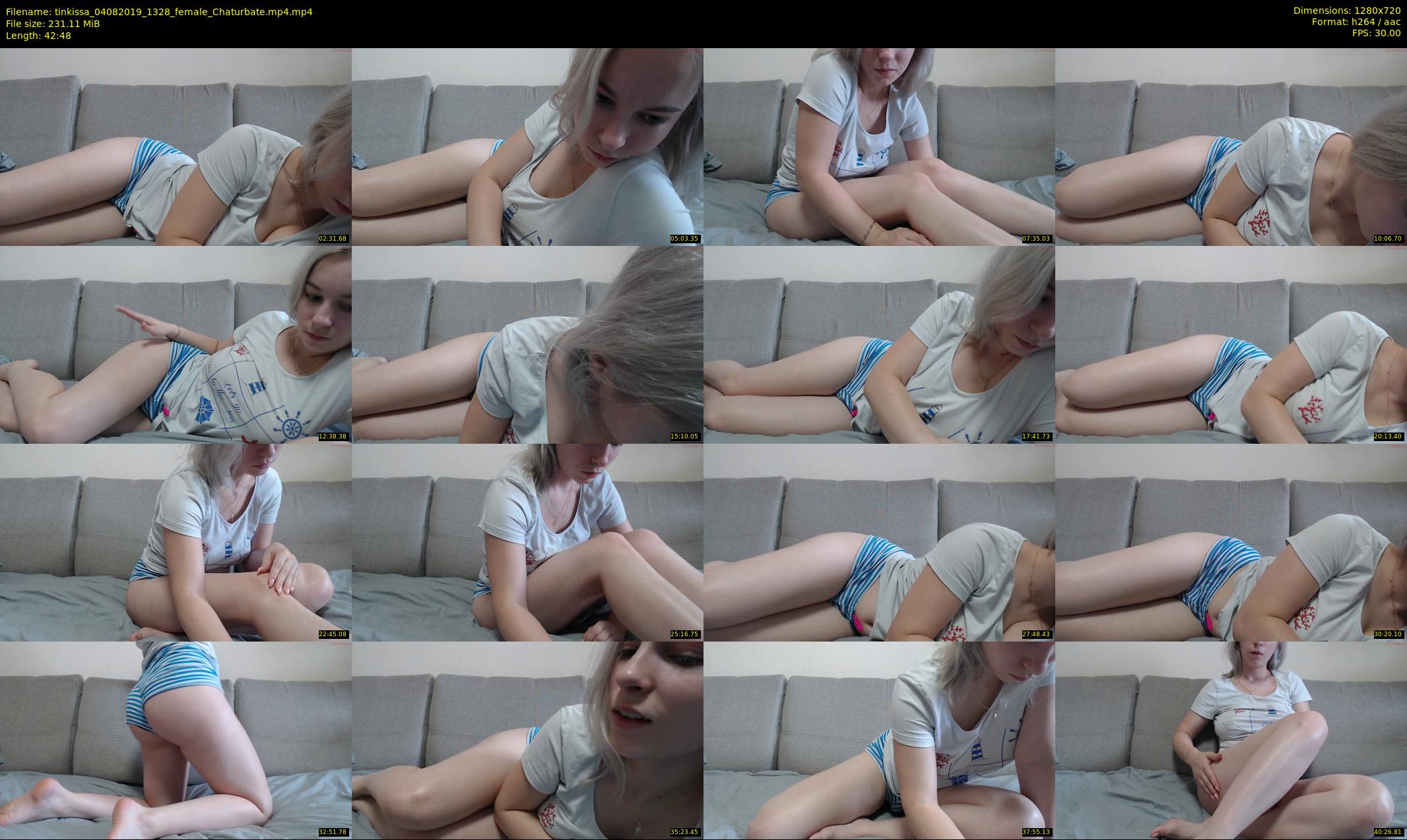 tinkissa — 43 minute Chaturbate couple cam show recording, 720p, Aug 4, 2019