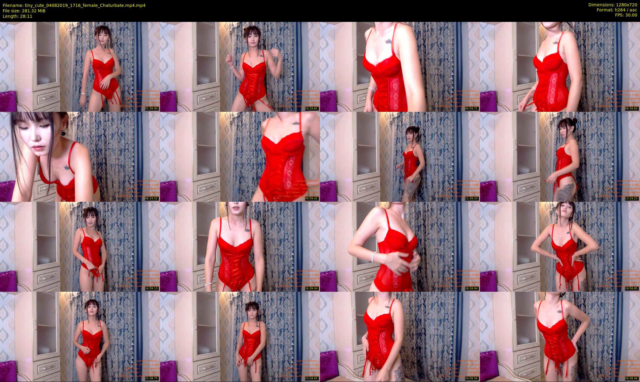 tiny_cute — 29 minute Chaturbate female cam show recording, 720p, Aug 4, 2019