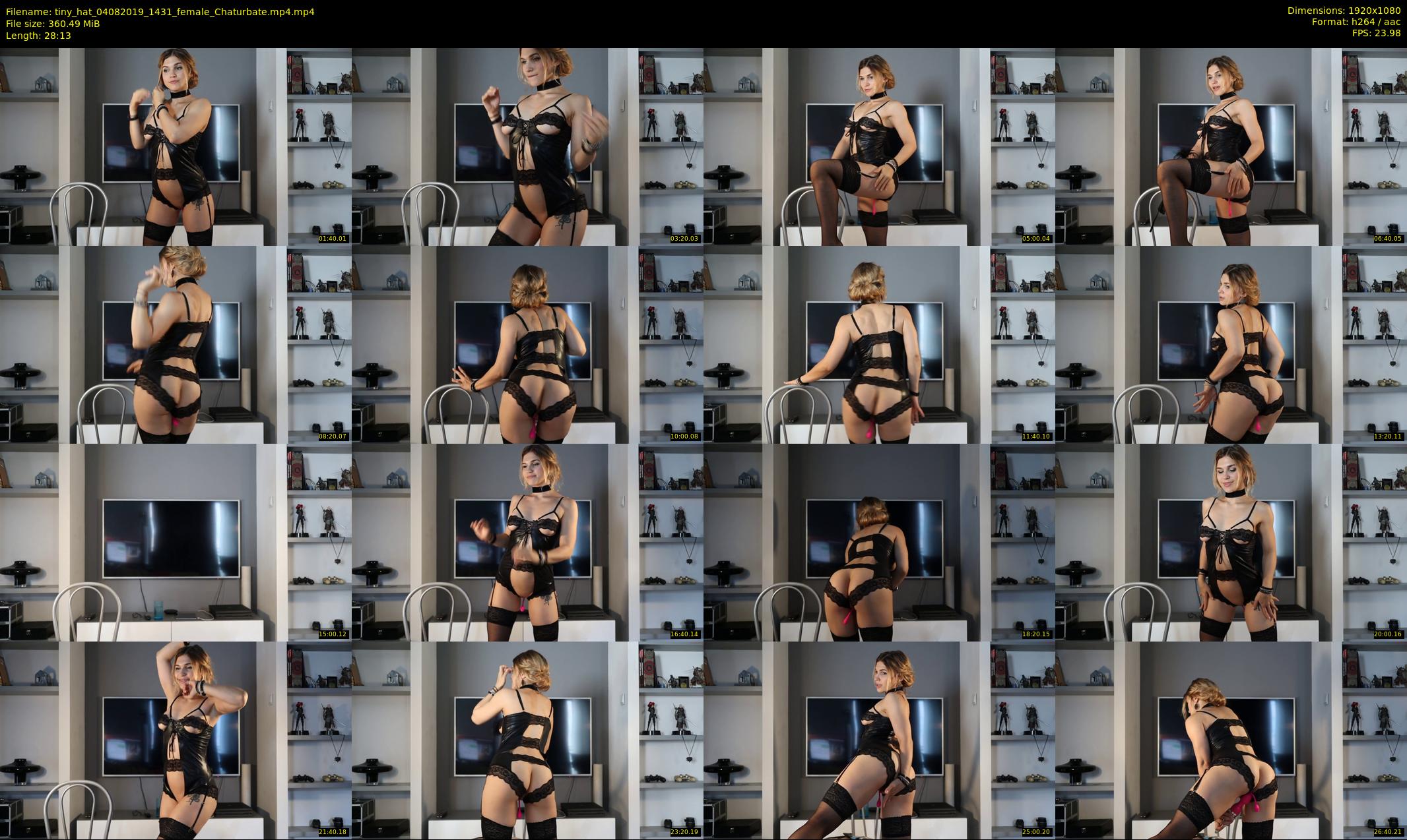 tiny_hat — 29 minute Chaturbate female cam show recording, 1080p, Aug 4, 2019
