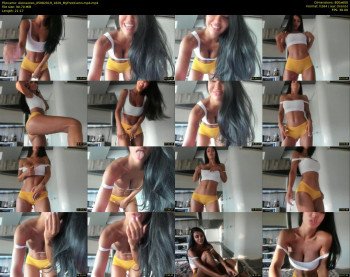 Alenaxoxo — 22 minute MyFreeCams cam show recording, 480p, Aug 5, 2019