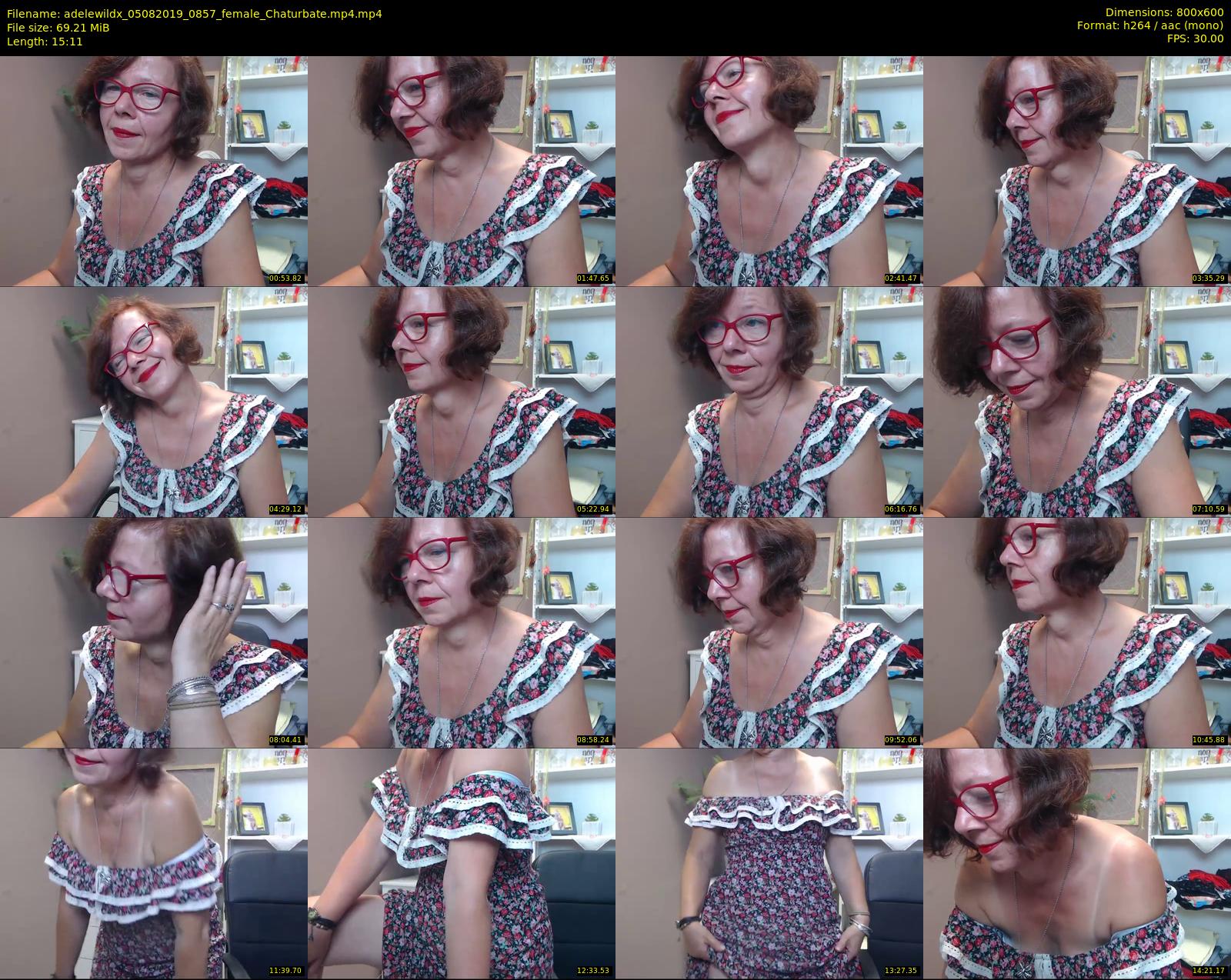 adelewildx — 16 minute Chaturbate female cam show recording, 480p, Aug 5, 2019