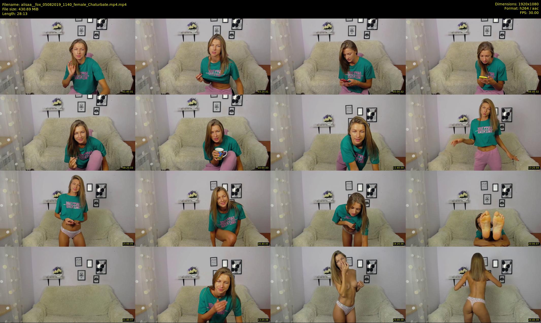 alisaa__fox — 29 minute Chaturbate female cam show recording, 1080p, Aug 5, 2019
