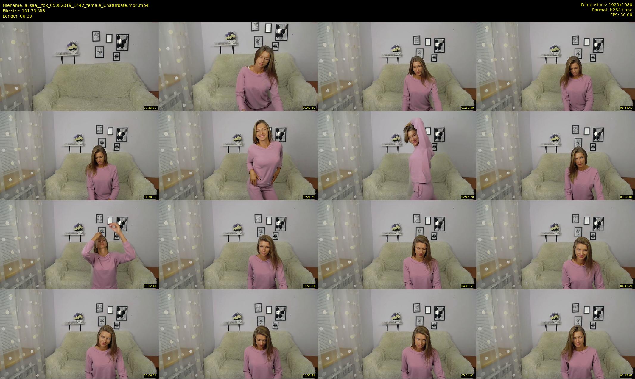 alisaa__fox — 7 minute Chaturbate female cam show recording, 1080p, Aug 5, 2019
