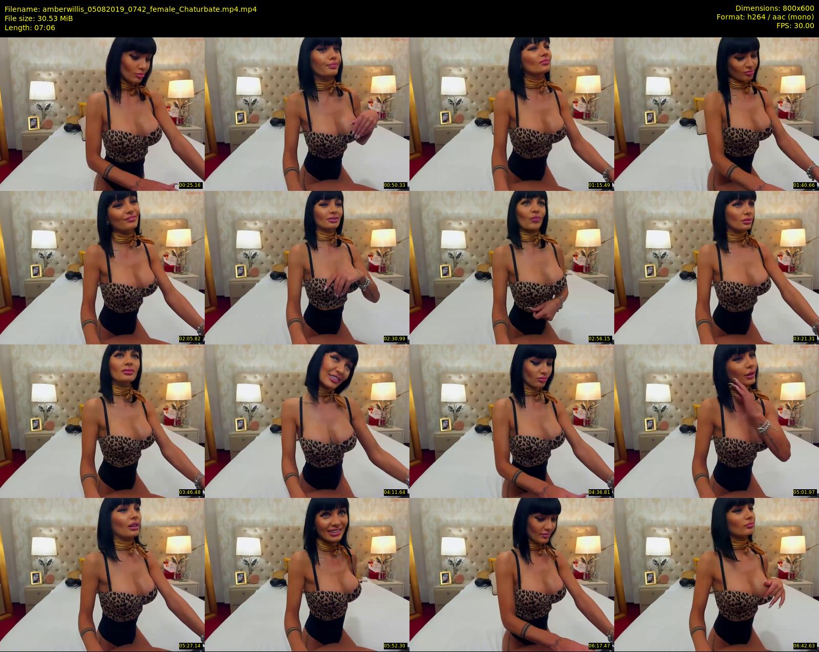 amberwillis — 8 minute Chaturbate female cam show recording, 480p, Aug 5, 2019