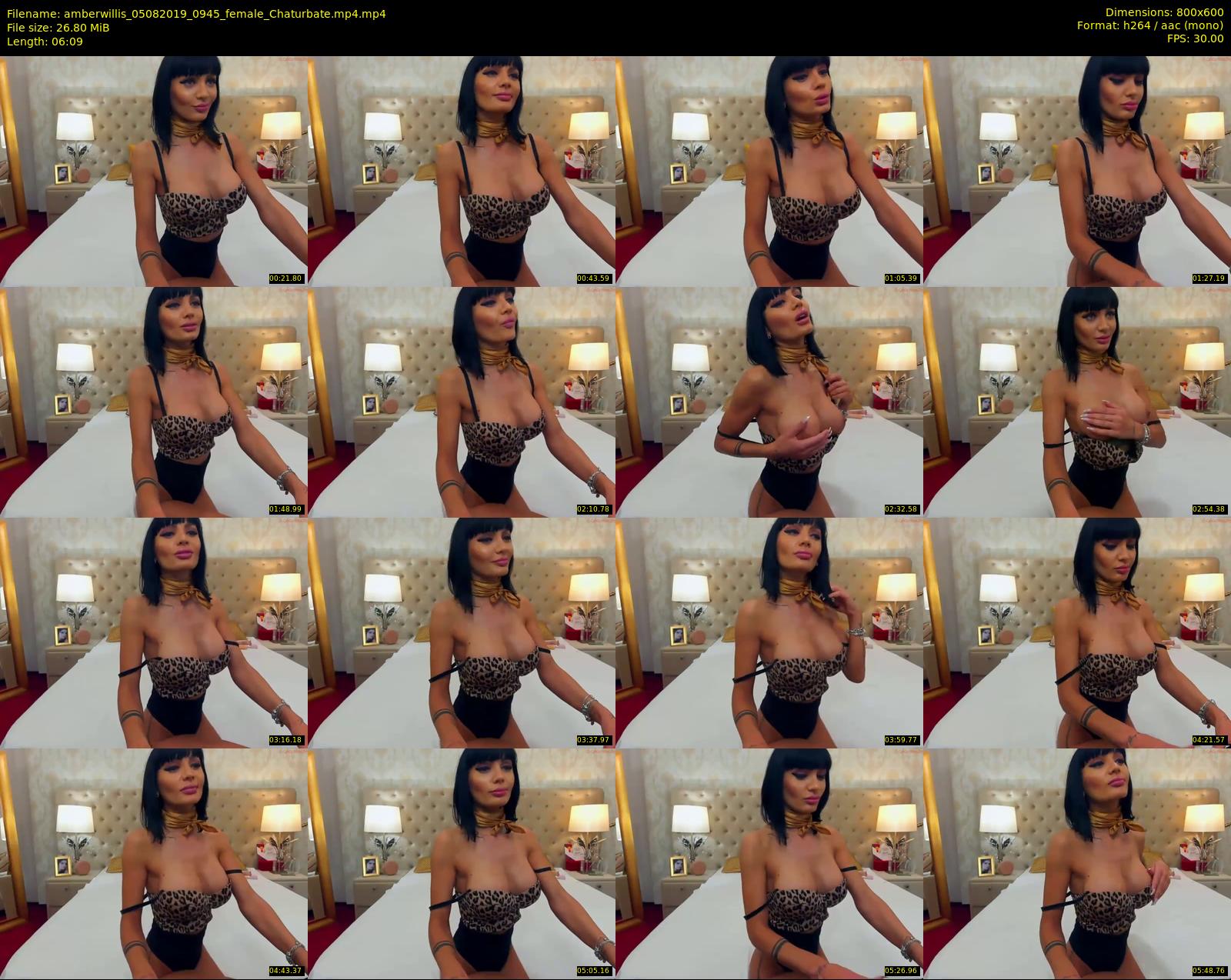 amberwillis — 7 minute Chaturbate female cam show recording, 480p, Aug 5, 2019