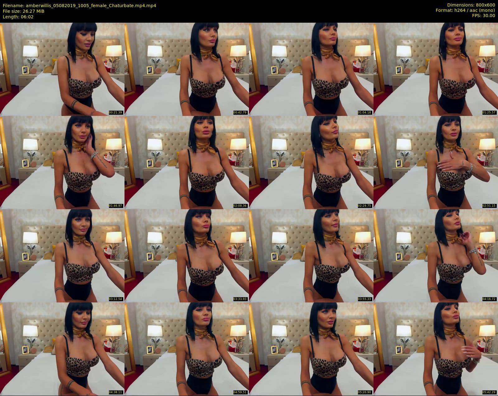 amberwillis — 7 minute Chaturbate female cam show recording, 480p, Aug 5, 2019