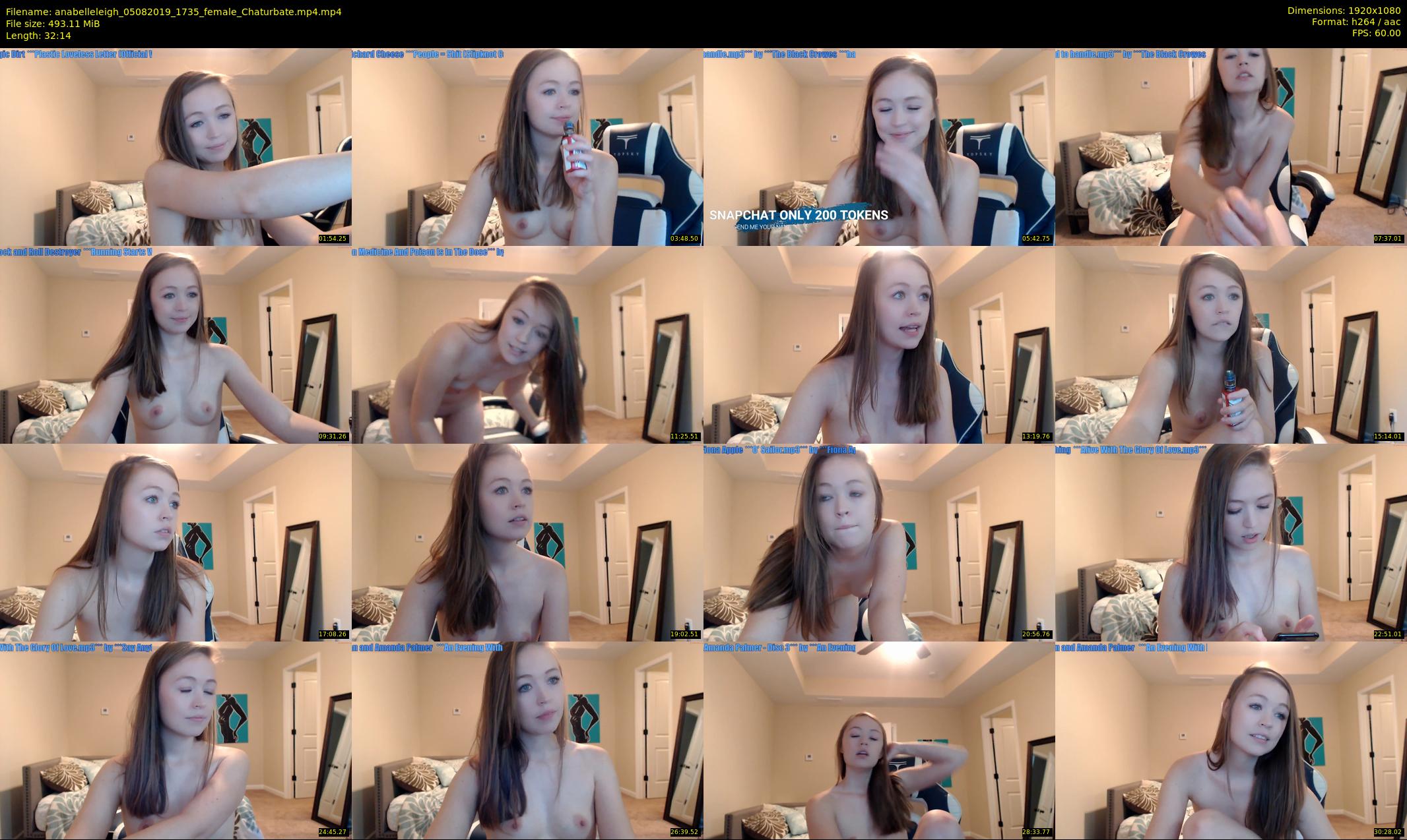 anabelleleigh — 33 minute Chaturbate female cam show recording, 1080p, Aug 5, 2019