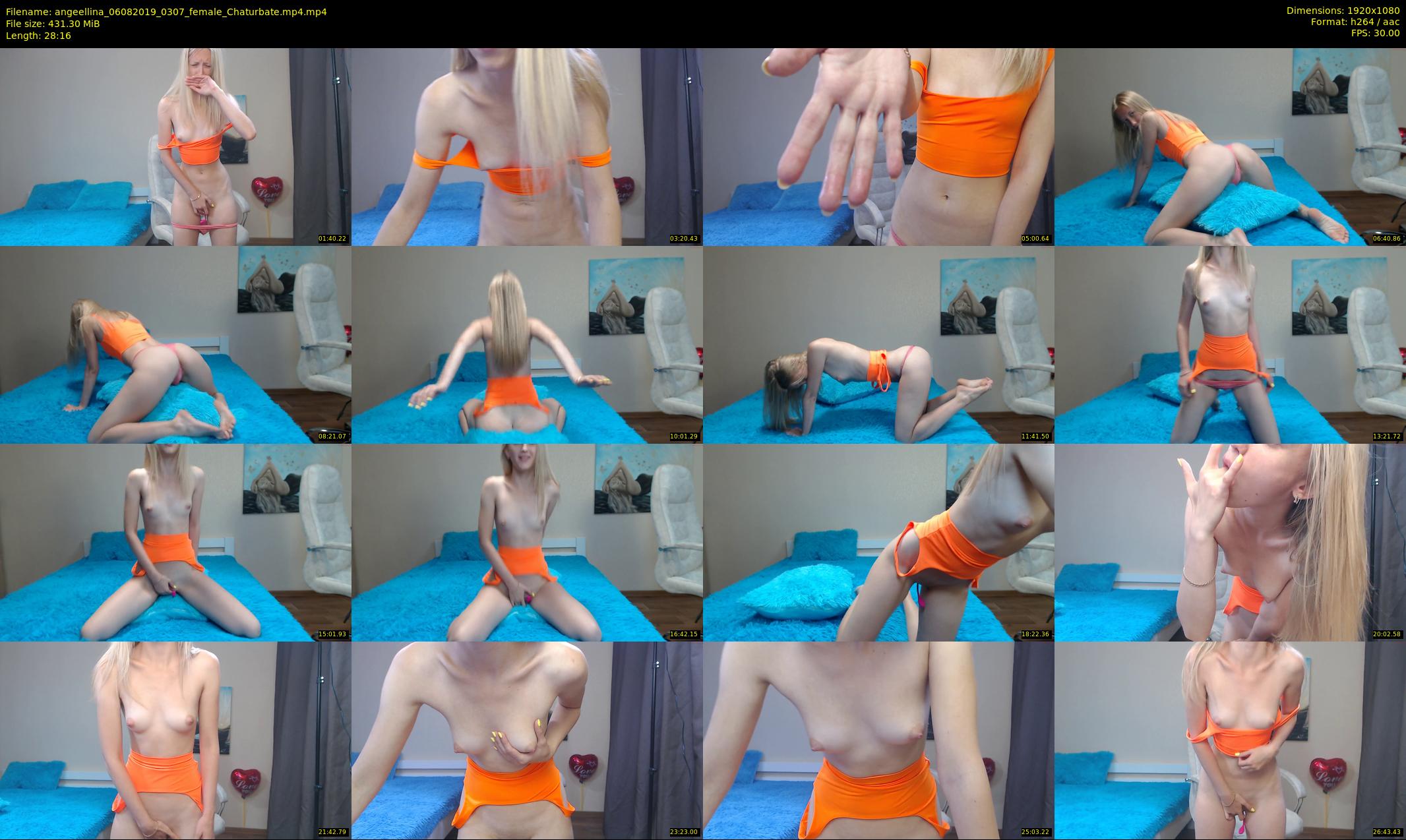 angeellina — 29 minute Chaturbate female cam show recording, 1080p, Aug 6, 2019
