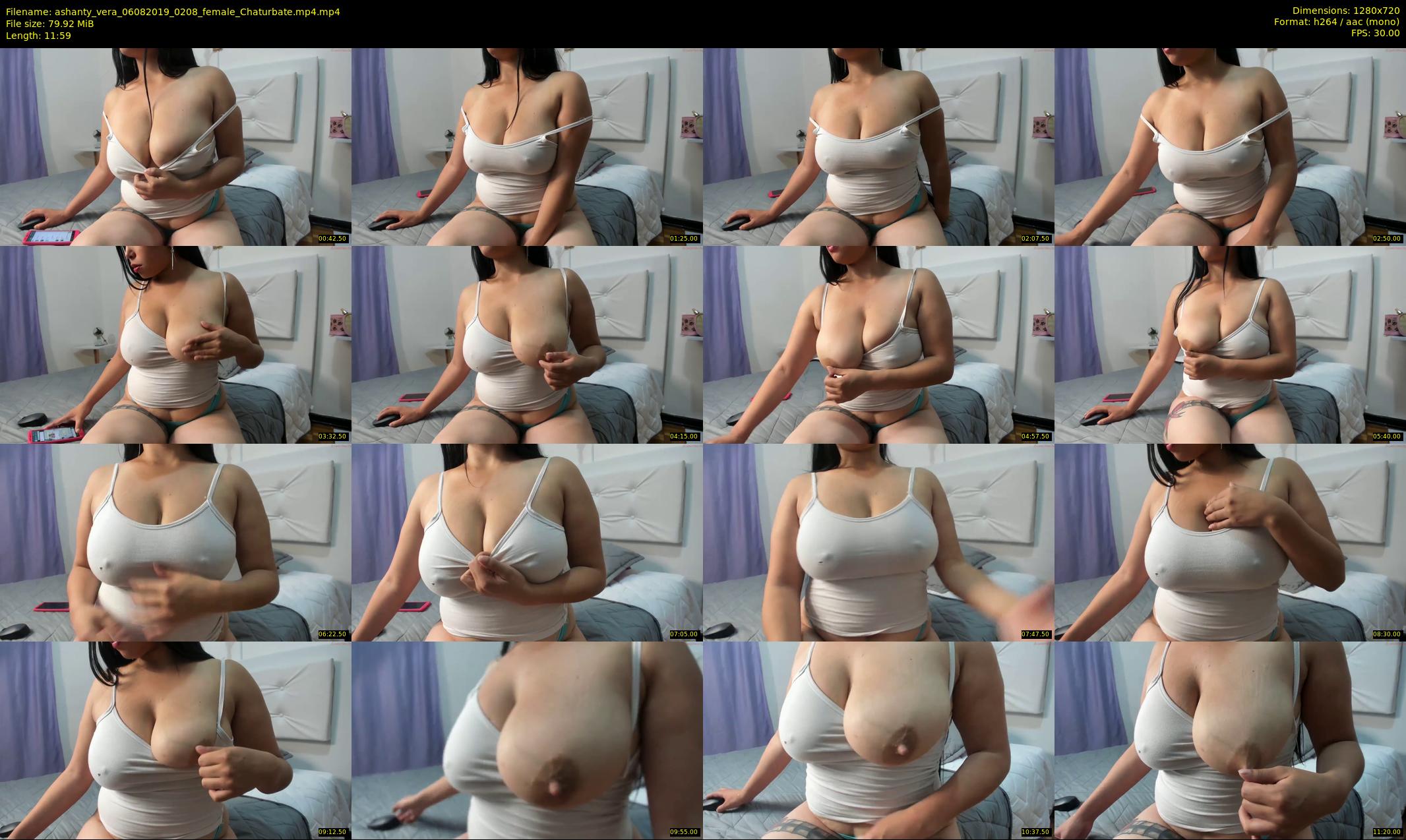 ashanty_vera — 12 minute Chaturbate couple cam show recording, 720p, Aug 6, 2019