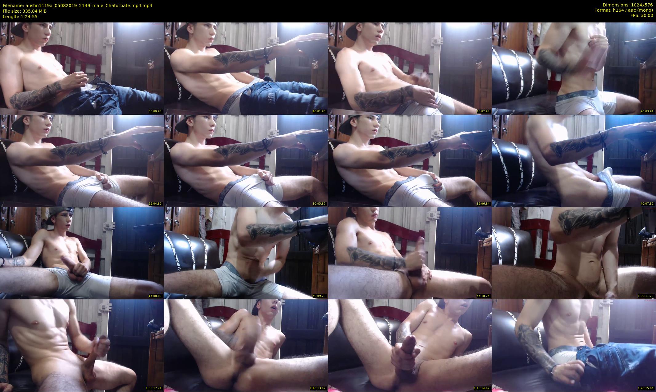 austin1119a — 85 minute Chaturbate male cam show recording, 480p, Aug 5, 2019