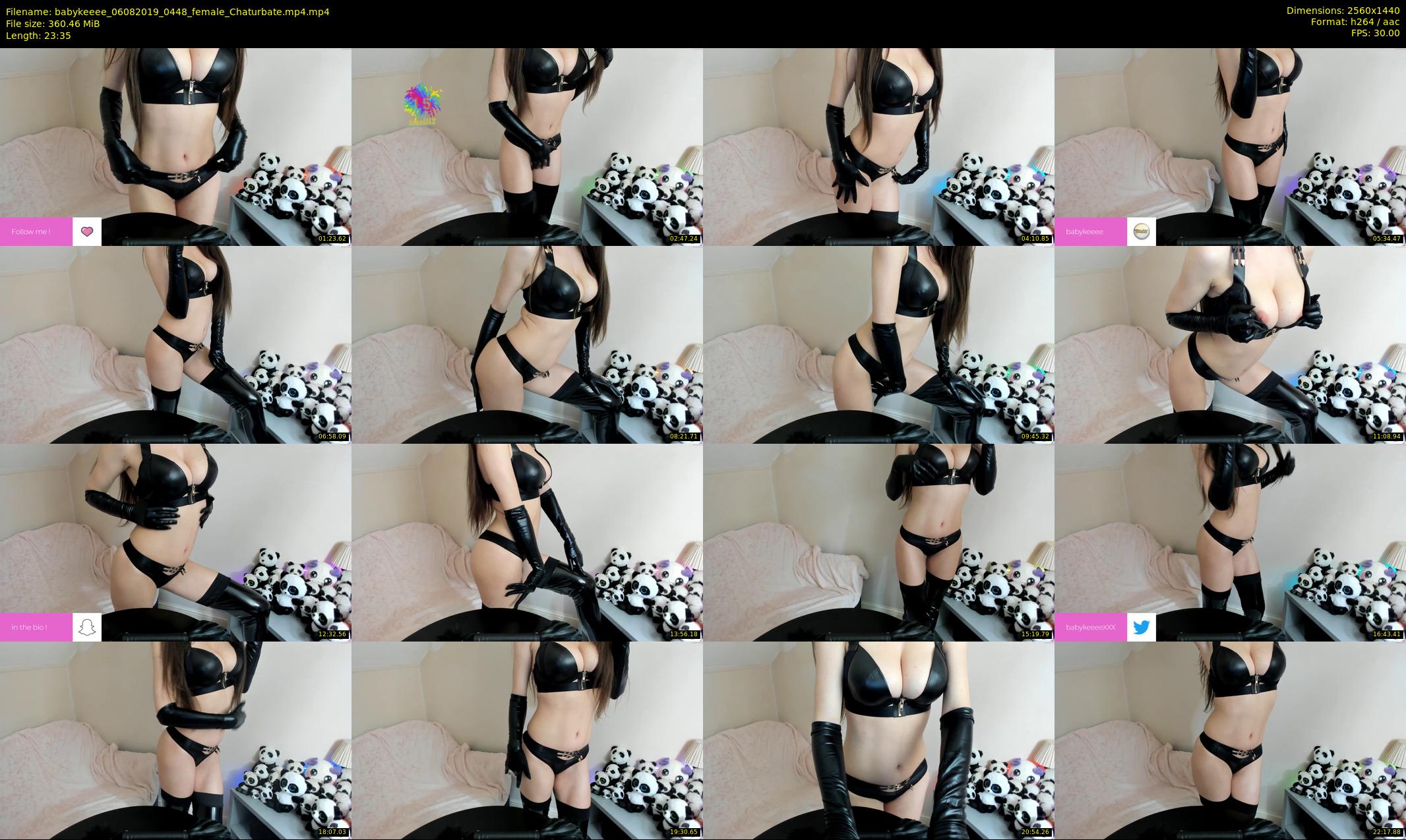 babykeeee — 24 minute Chaturbate female cam show recording, 1080p, Aug 6, 2019