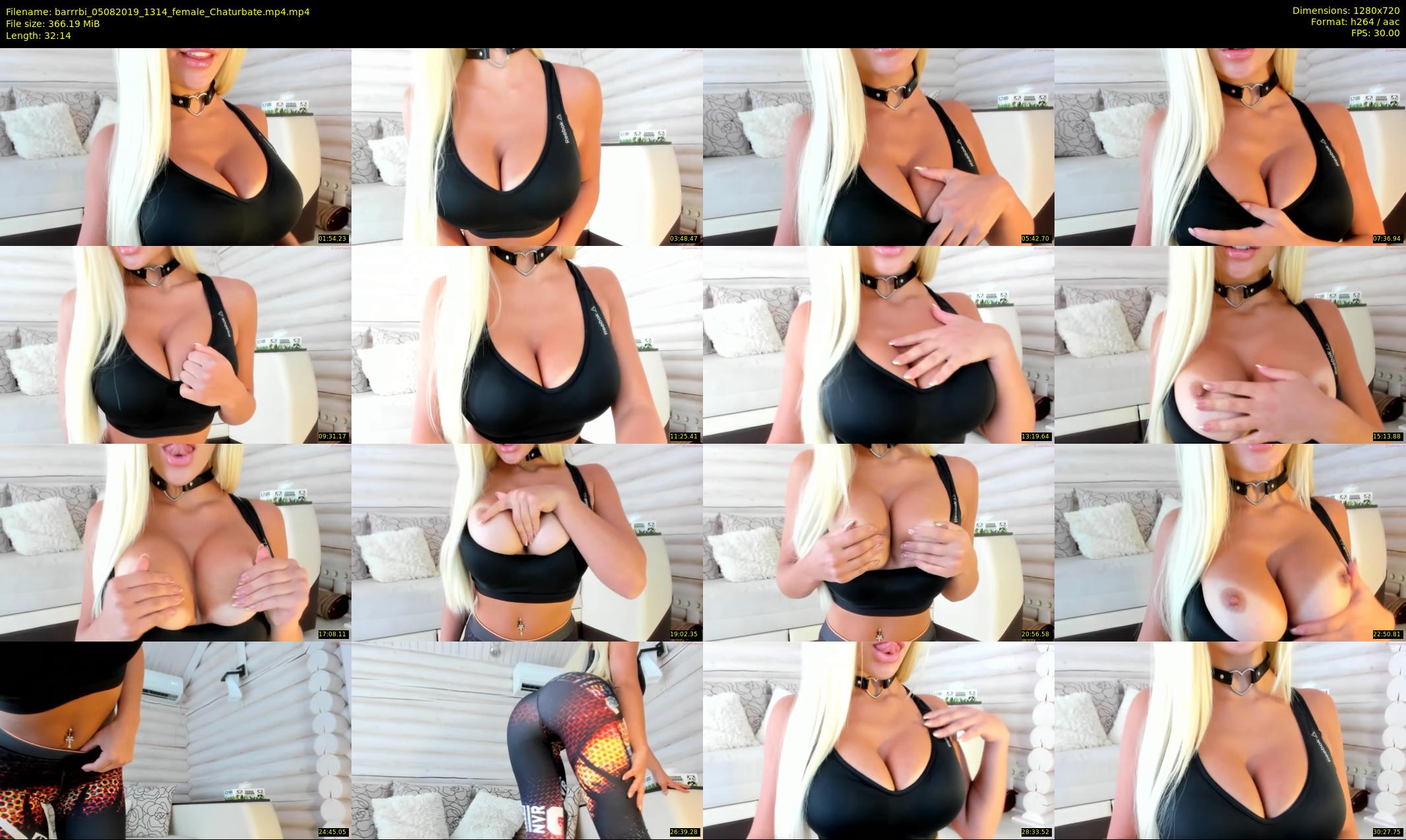 barrrbi — 33 minute Chaturbate female cam show recording, 720p, Aug 5, 2019