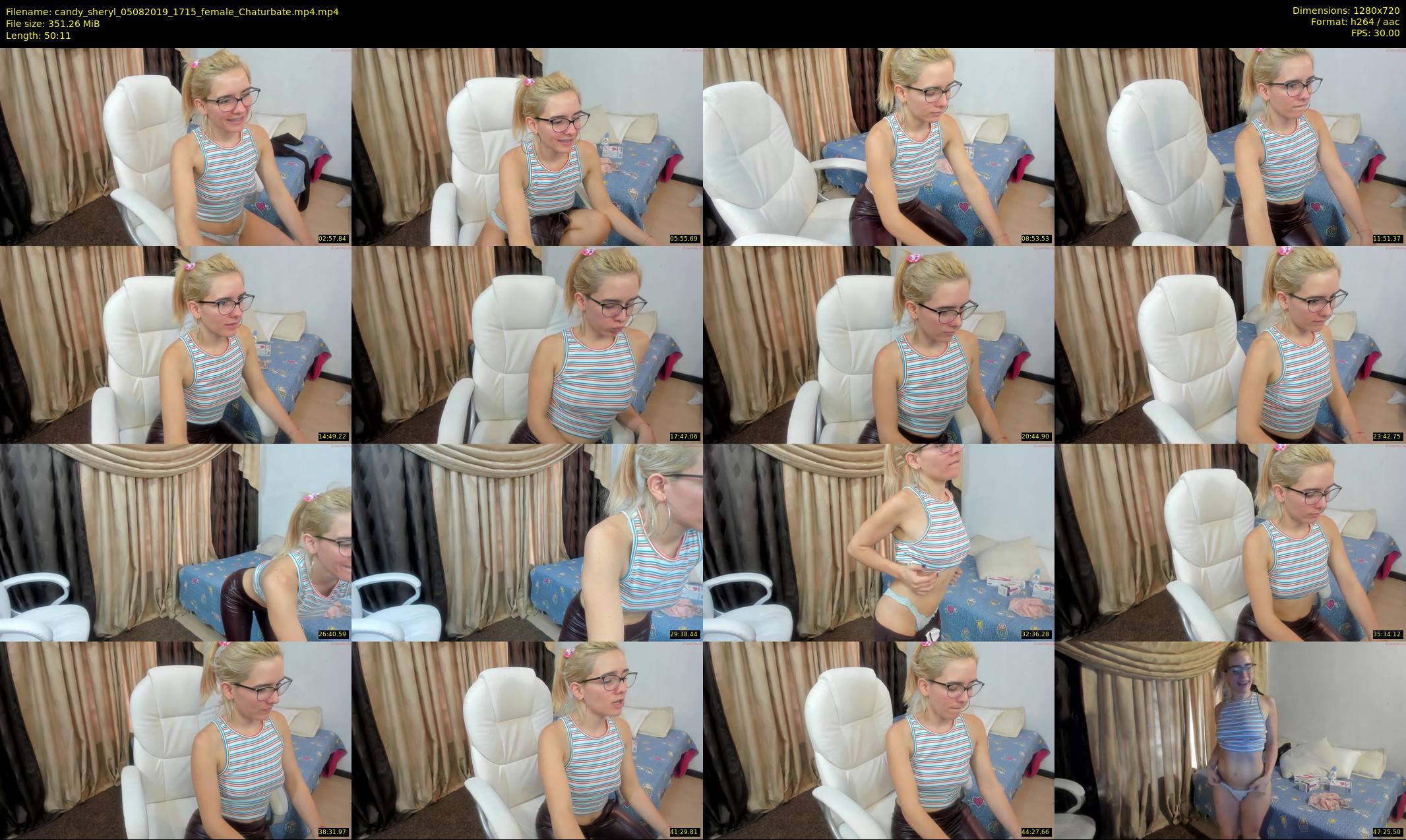 candy_sheryl — 51 minute Chaturbate female cam show recording, 720p, Aug 5, 2019