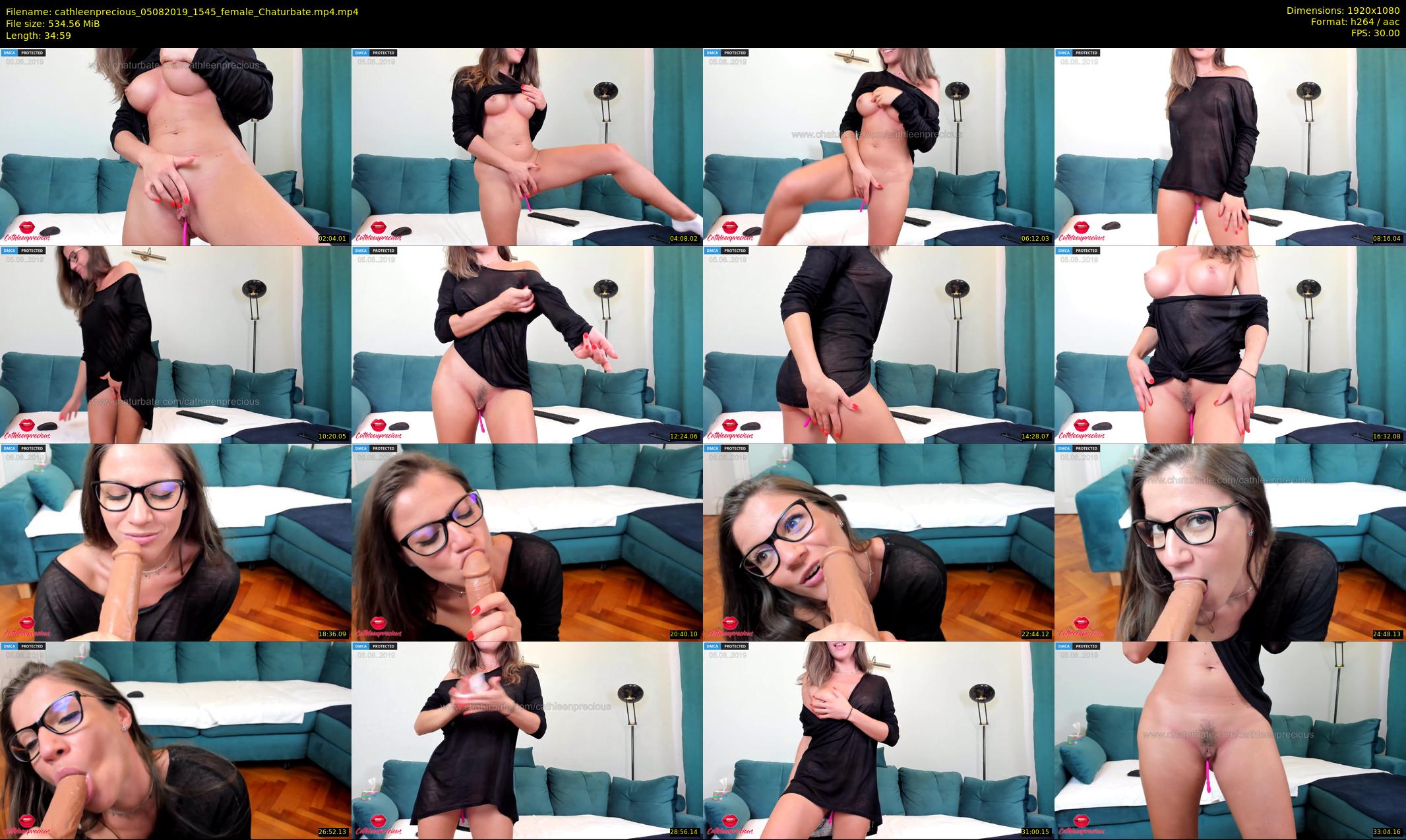 cathleenprecious — 35 minute Chaturbate female cam show recording, 1080p, Aug 5, 2019