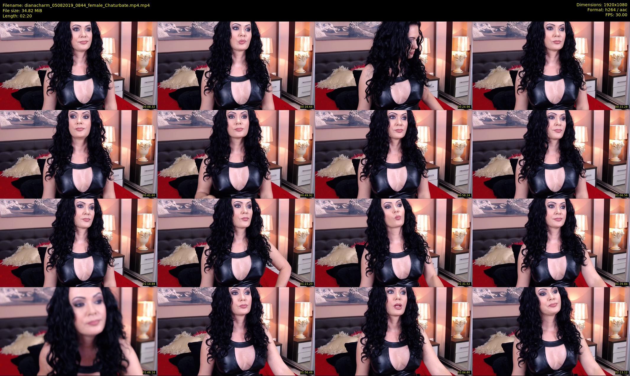 dianacharm — 3 minute Chaturbate female cam show recording, 1080p, Aug 5, 2019