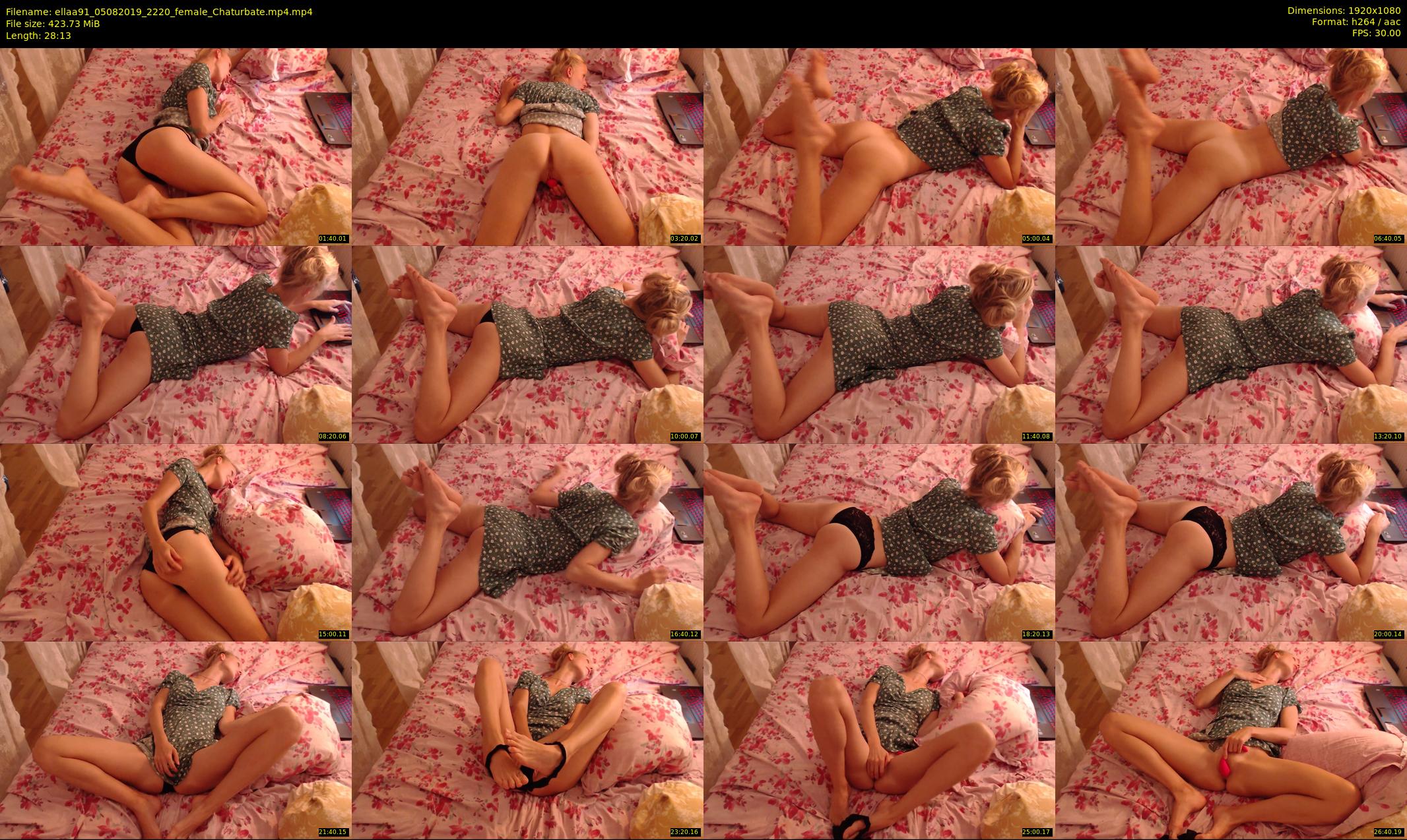 ellaa91 — 29 minute Chaturbate female cam show recording, 1080p, Aug 5, 2019