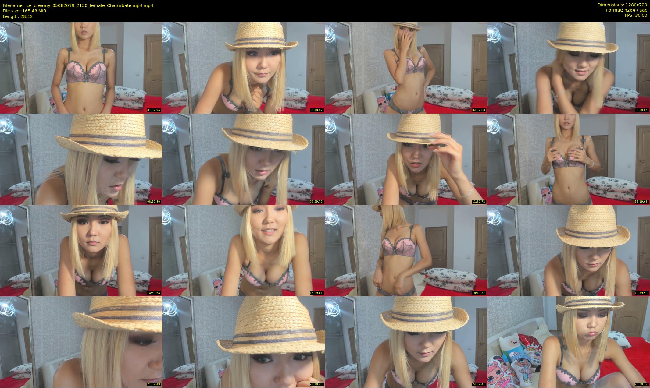 ice_creamy — 29 minute Chaturbate female cam show recording, 720p, Aug 5, 2019