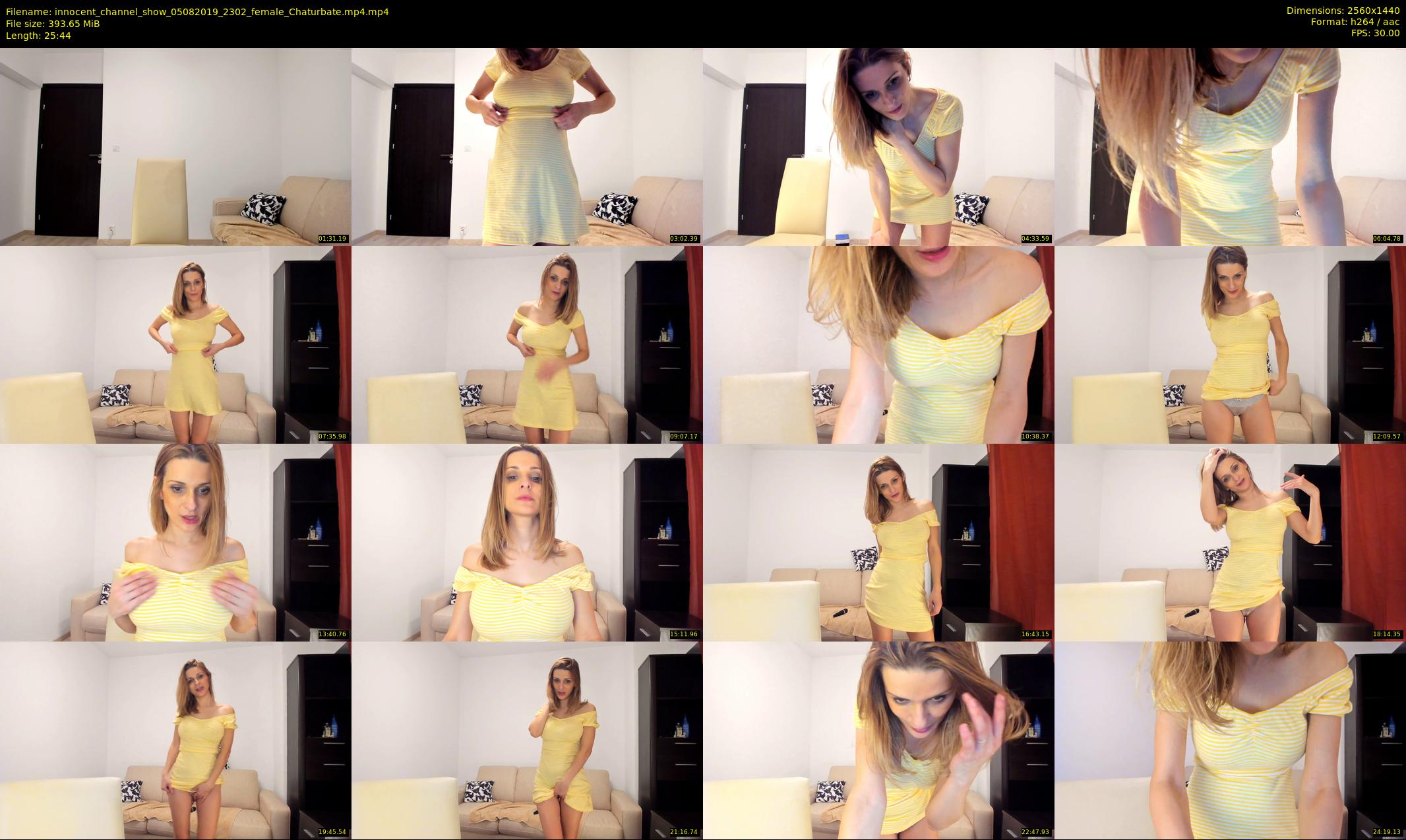 innocent_channel_show — 26 minute Chaturbate female cam show recording, 1080p, Aug 5, 2019