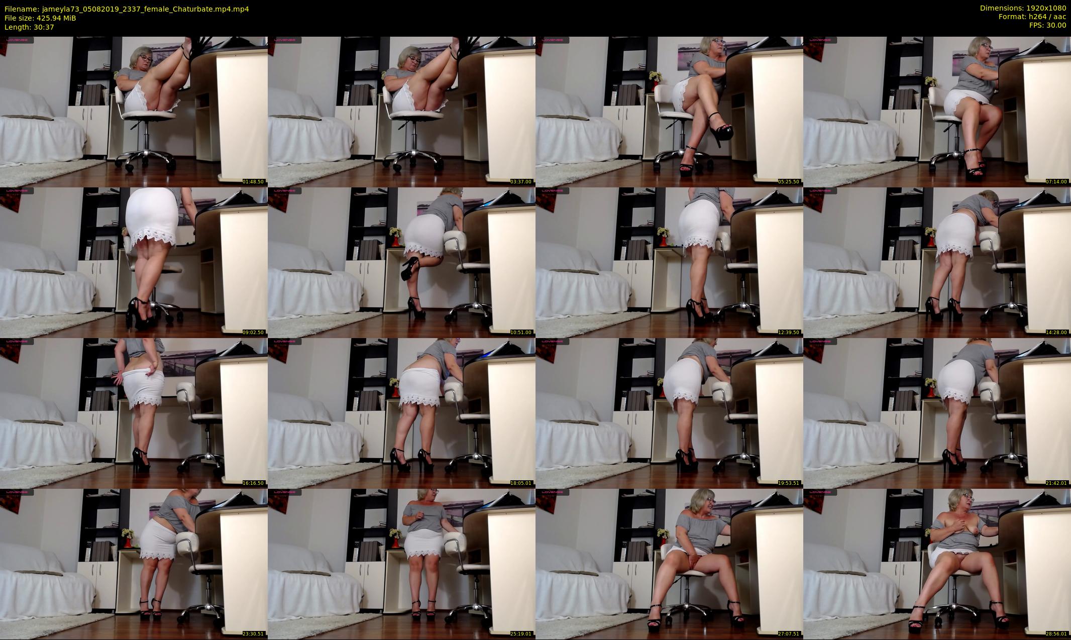 jameyla73 — 31 minute Chaturbate female cam show recording, 1080p, Aug 5, 2019