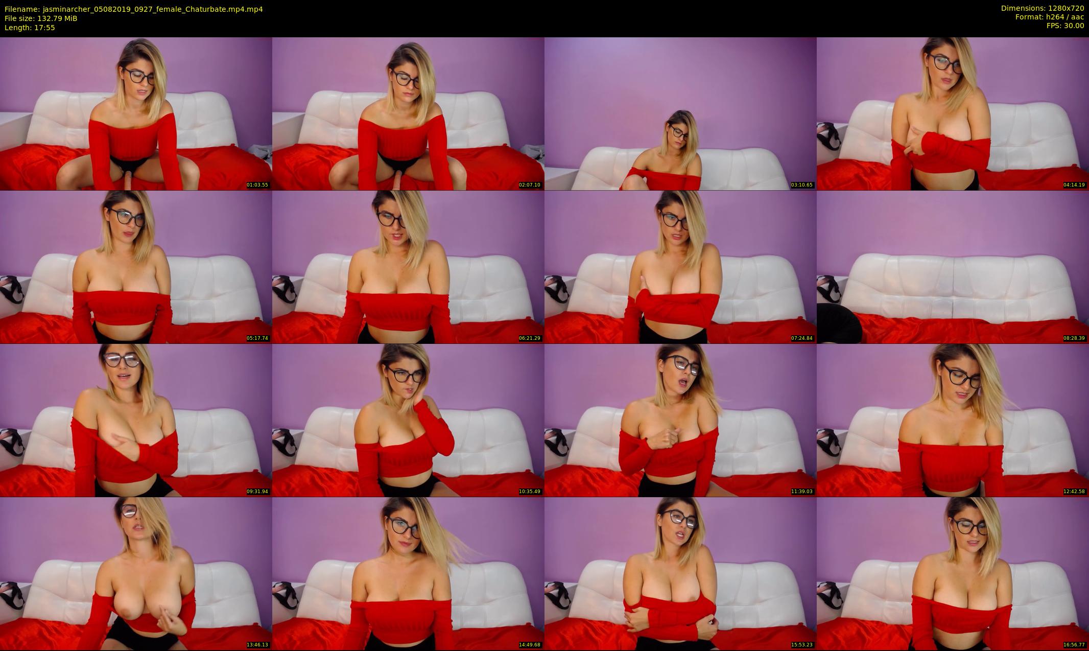 jasminarcher — 18 minute Chaturbate female cam show recording, 720p, Aug 5, 2019