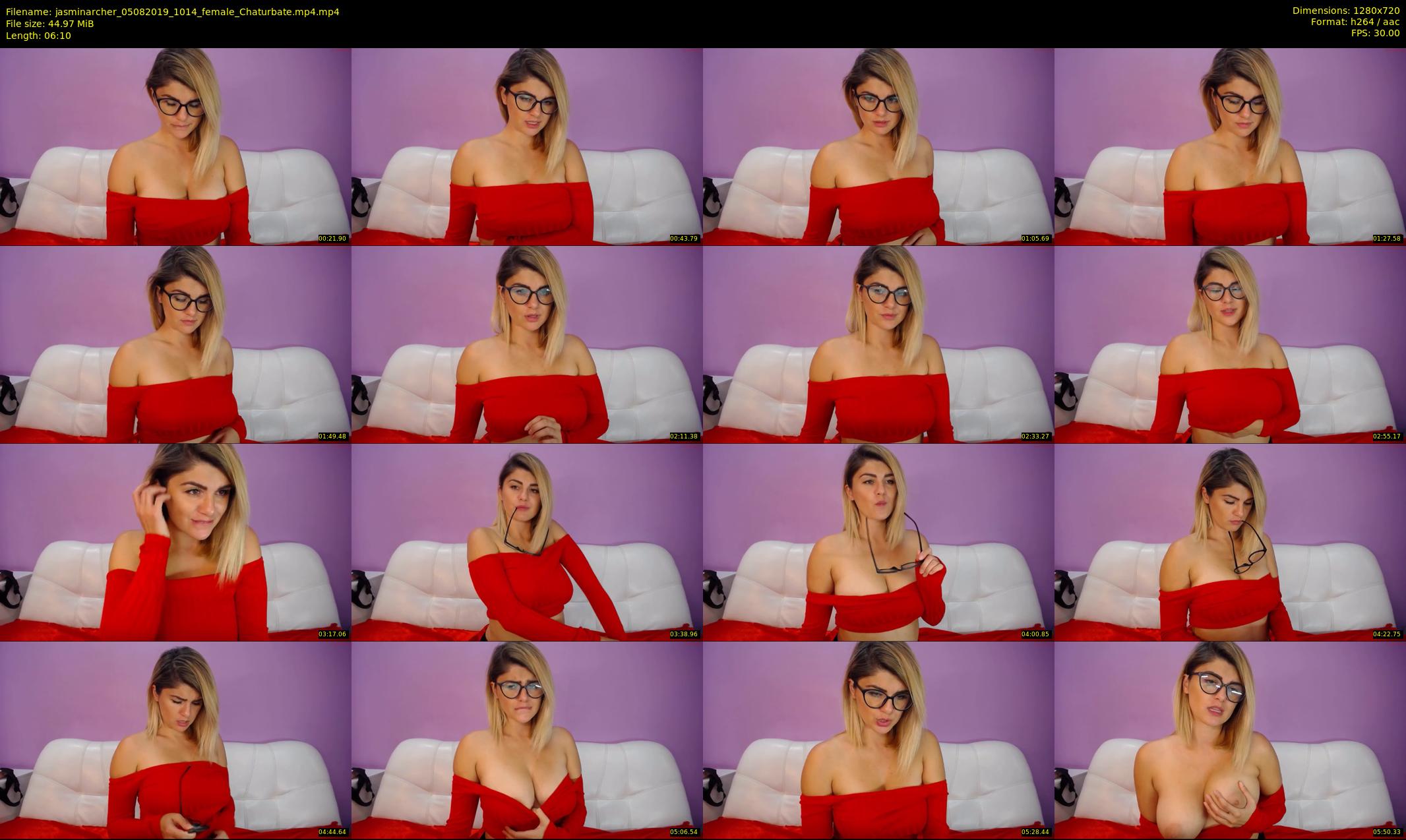 jasminarcher — 7 minute Chaturbate female cam show recording, 720p, Aug 5, 2019