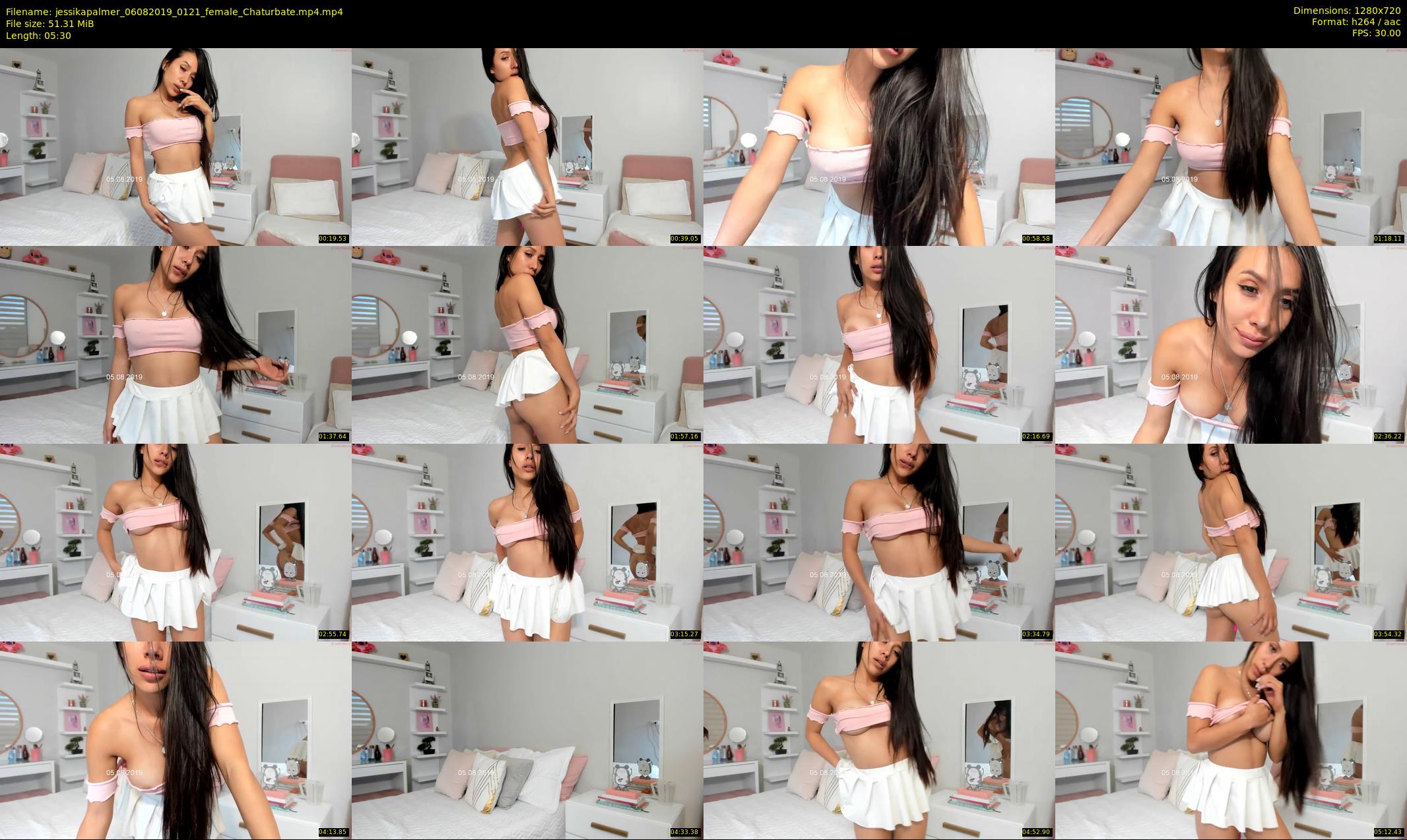 jessikapalmer — 6 minute Chaturbate female cam show recording, 720p, Aug 6, 2019