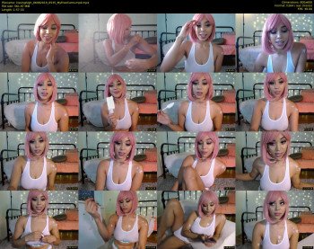 kissinghigh — 118 minute MyFreeCams cam show recording, 480p, Aug 6, 2019