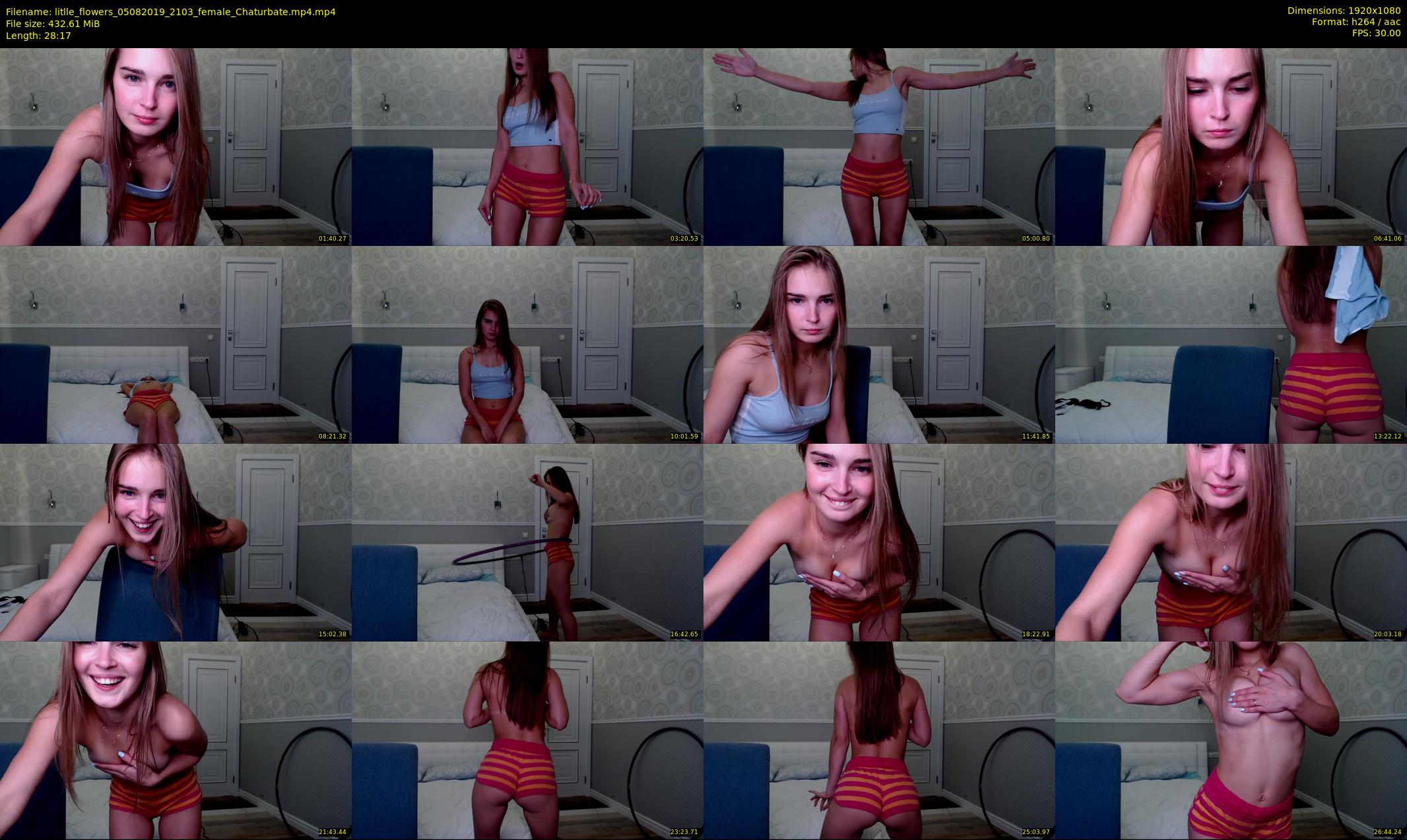 litlle_flowers — 29 minute Chaturbate female cam show recording, 1080p, Aug 5, 2019