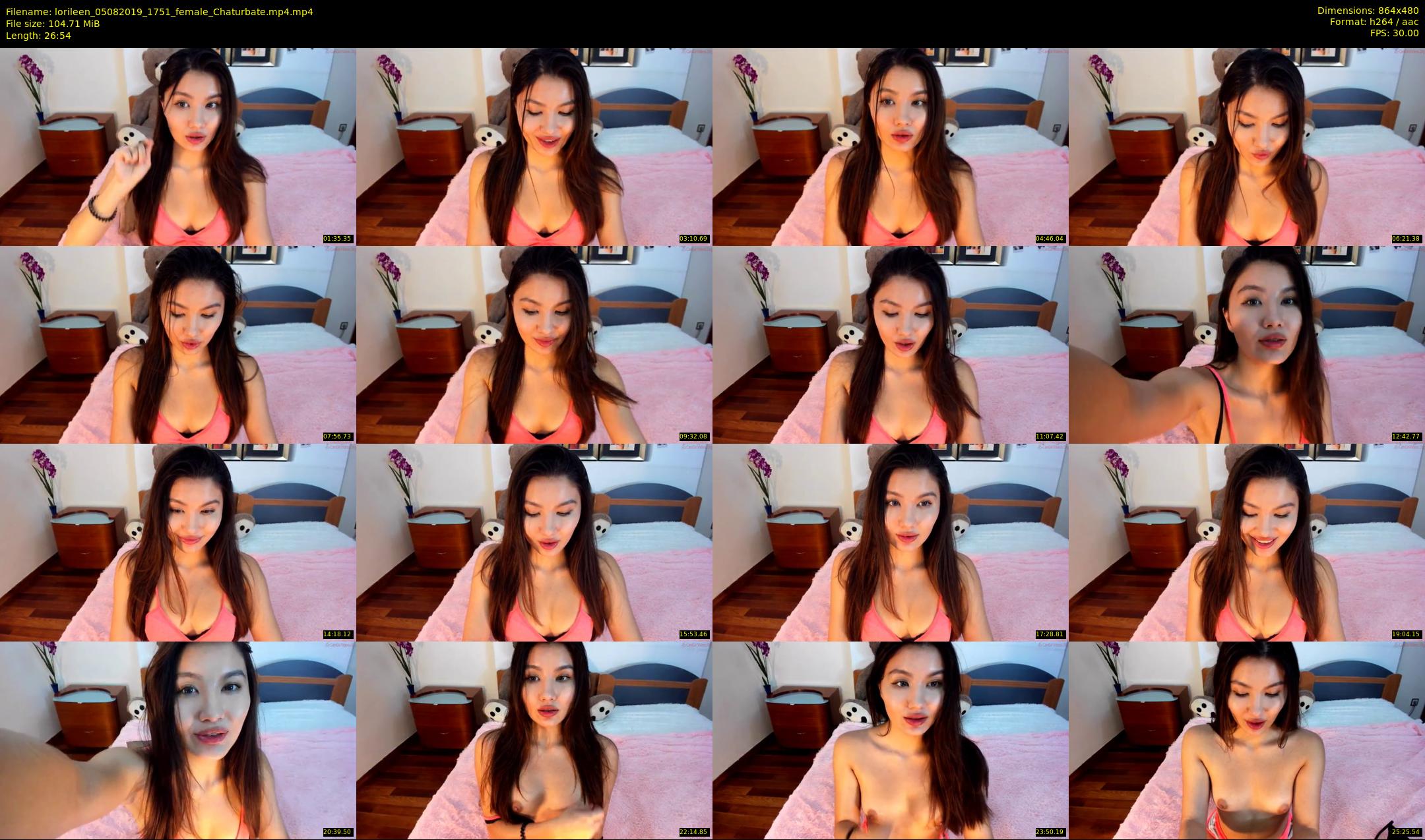 lorileen — 27 minute Chaturbate female cam show recording, 480p, Aug 5, 2019