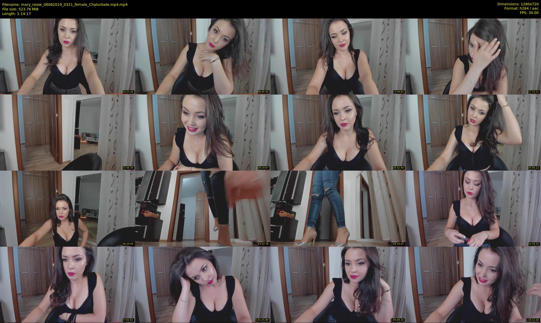 mary_rosse — 75 minute Chaturbate couple cam show recording, 720p, Aug 6, 2019