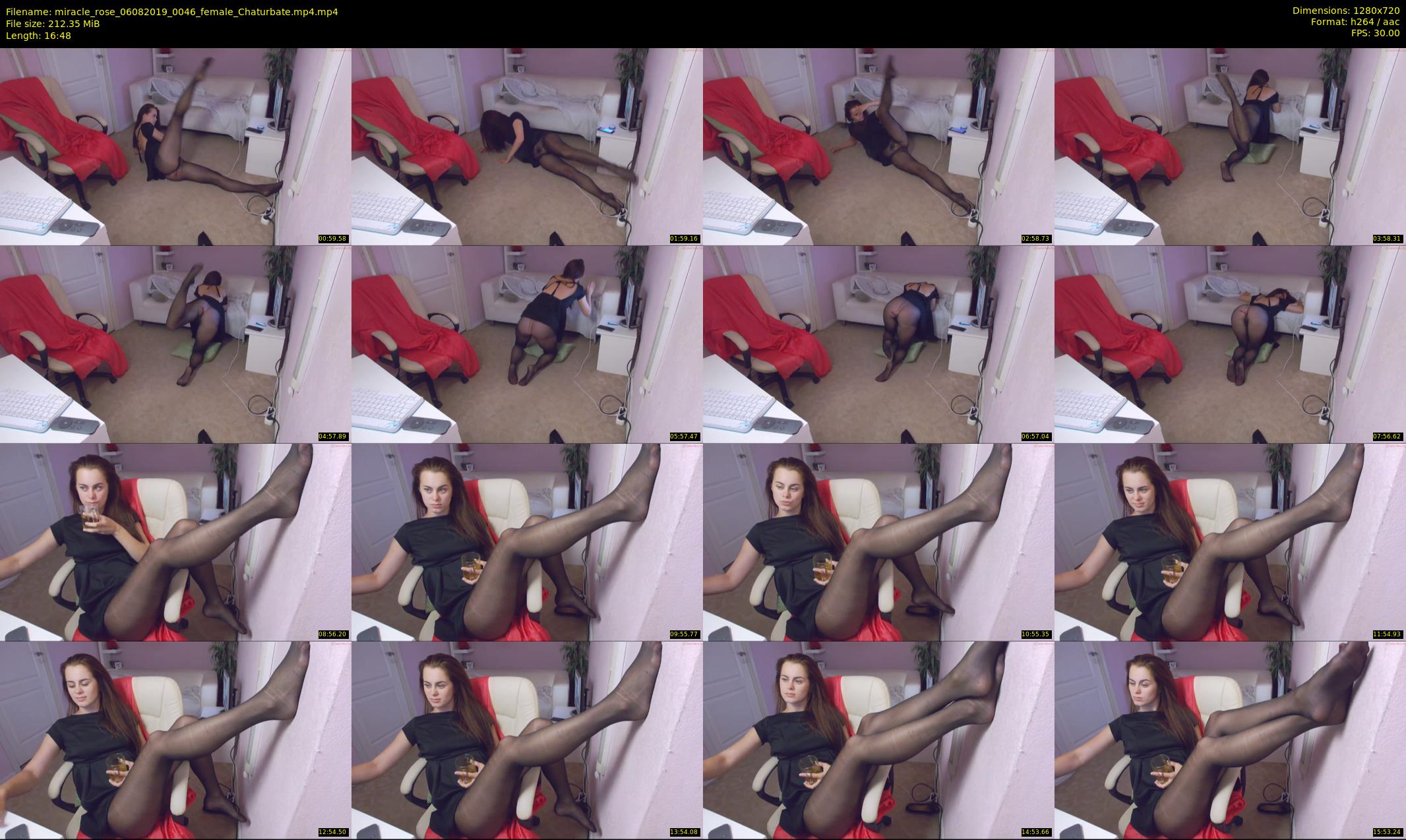 miracle_rose — 17 minute Chaturbate female cam show recording, 720p, Aug 6, 2019
