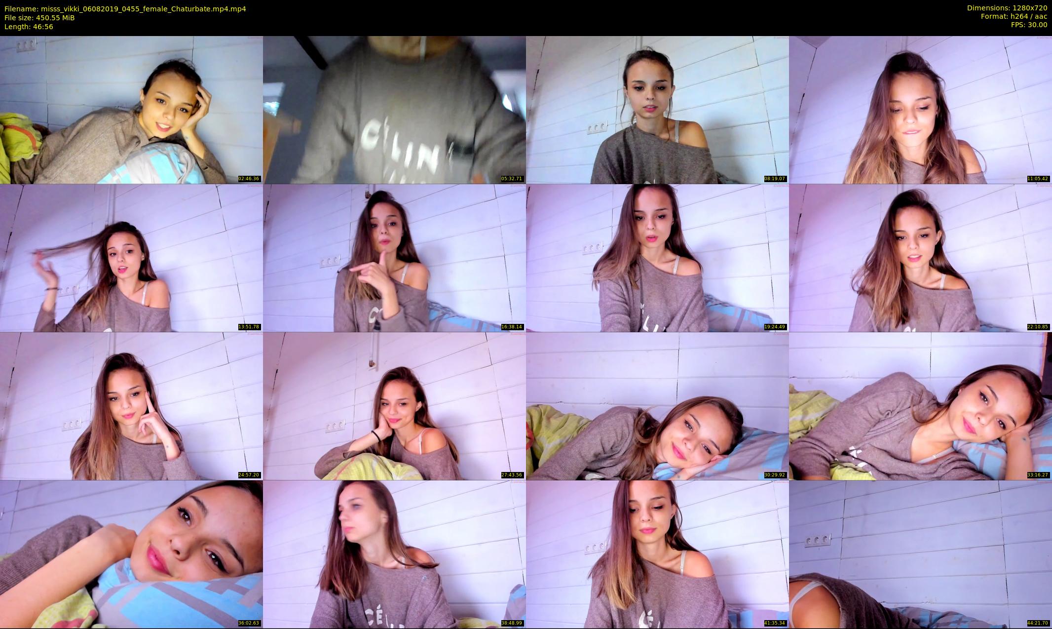 misss_vikki — 47 minute Chaturbate female cam show recording, 720p, Aug 6, 2019