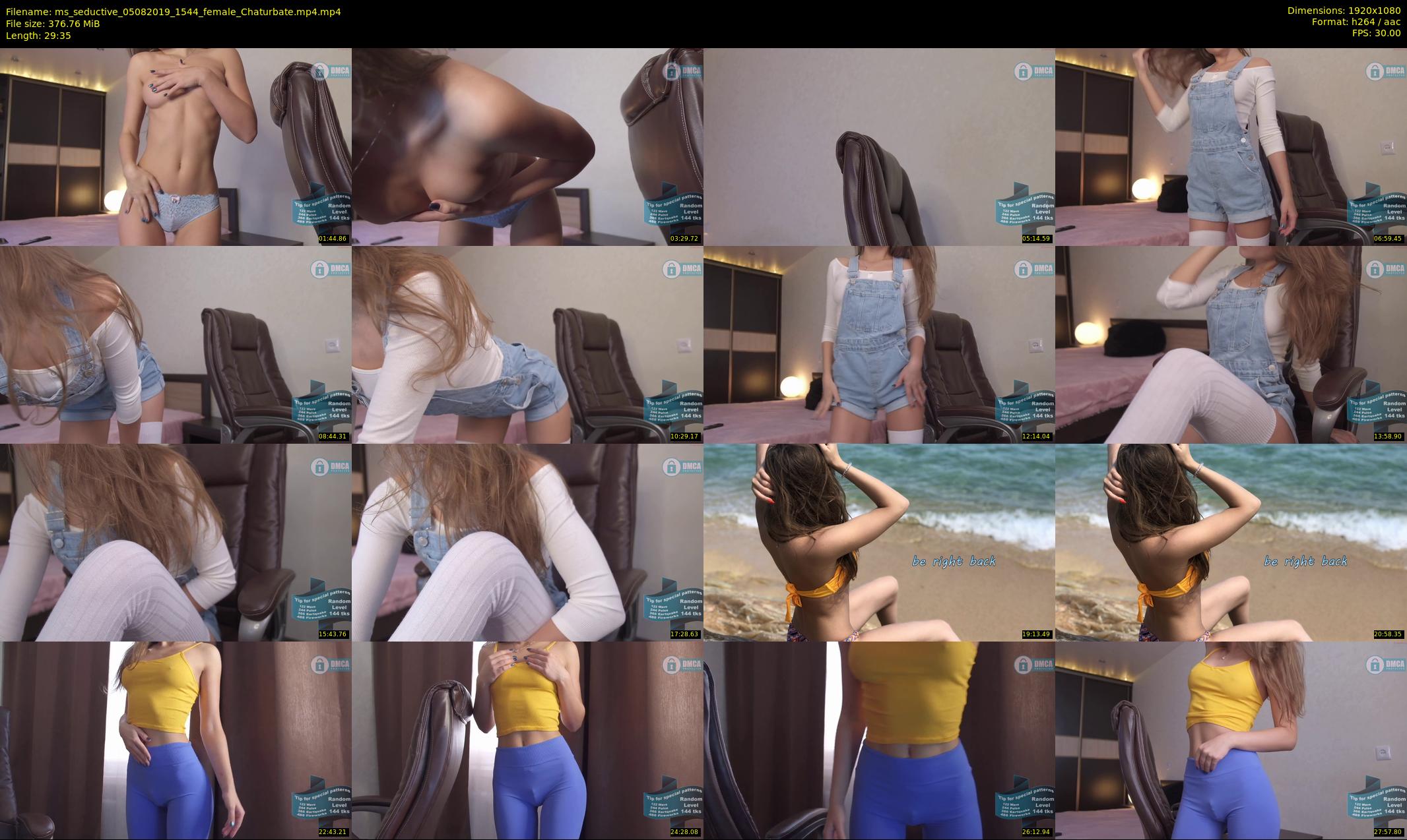 ms_seductive — 30 minute Chaturbate female cam show recording, 1080p, Aug 5, 2019