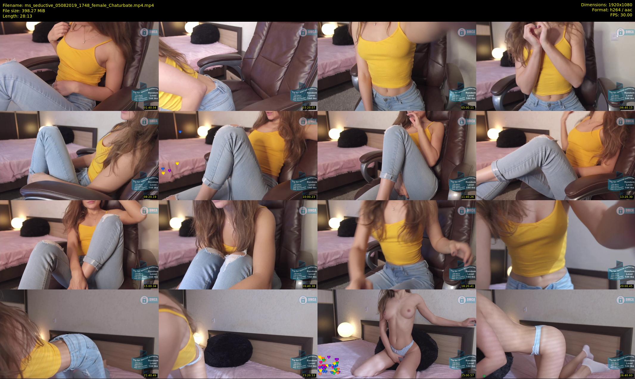 ms_seductive — 29 minute Chaturbate female cam show recording, 1080p, Aug 5, 2019