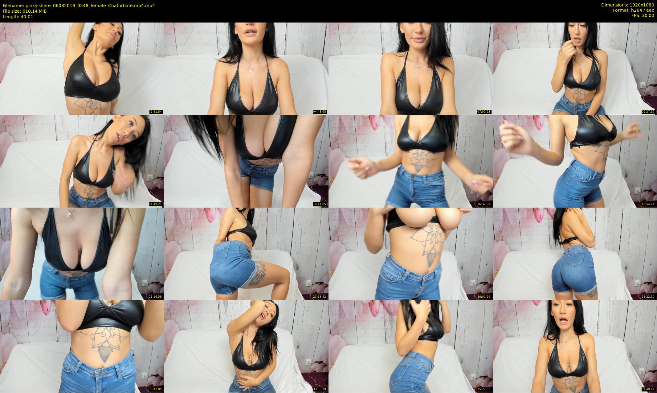 pinkyishere — 41 minute Chaturbate female cam show recording, 1080p, Aug 6, 2019