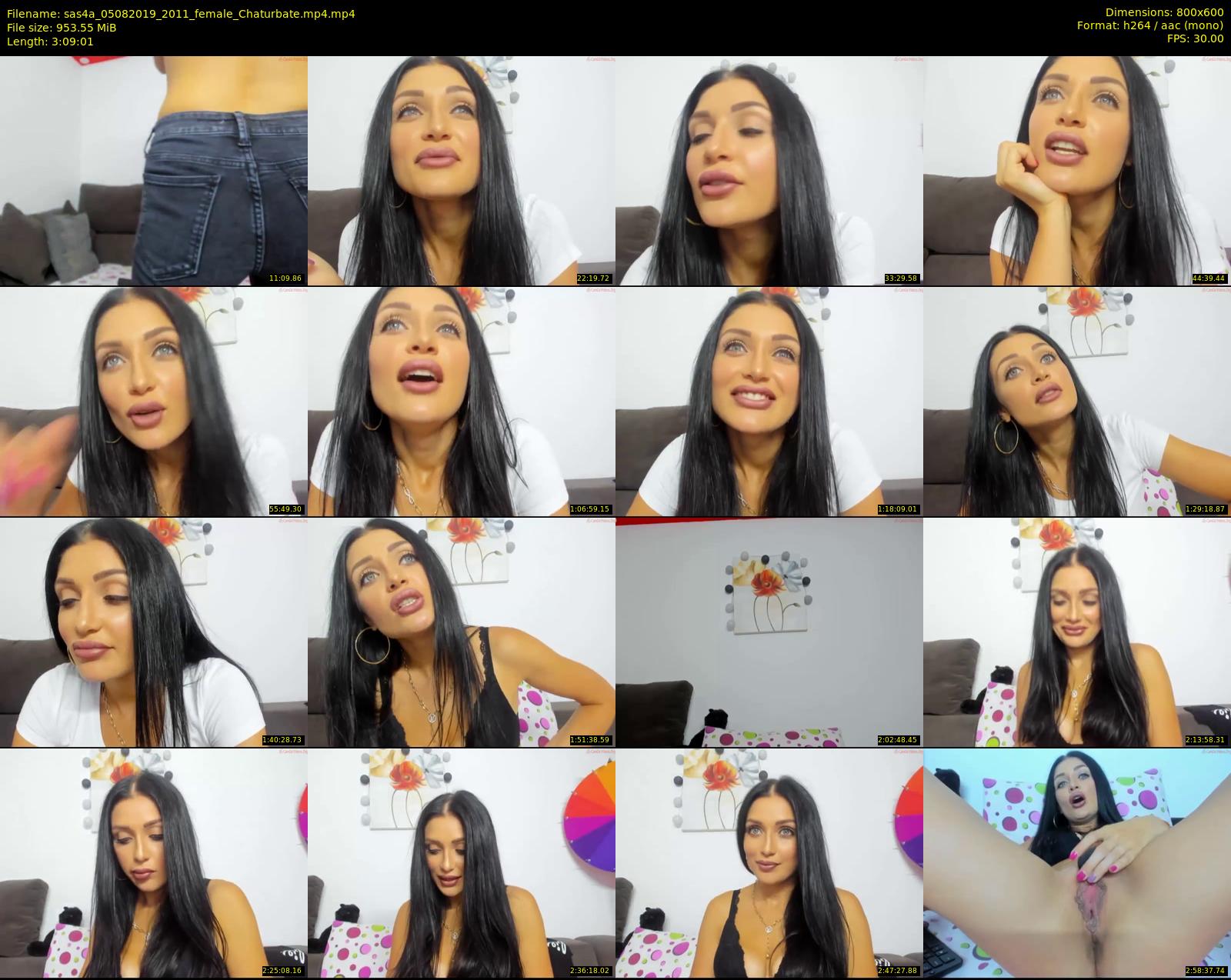 sas4a — 190 minute Chaturbate female cam show recording, 480p, Aug 5, 2019
