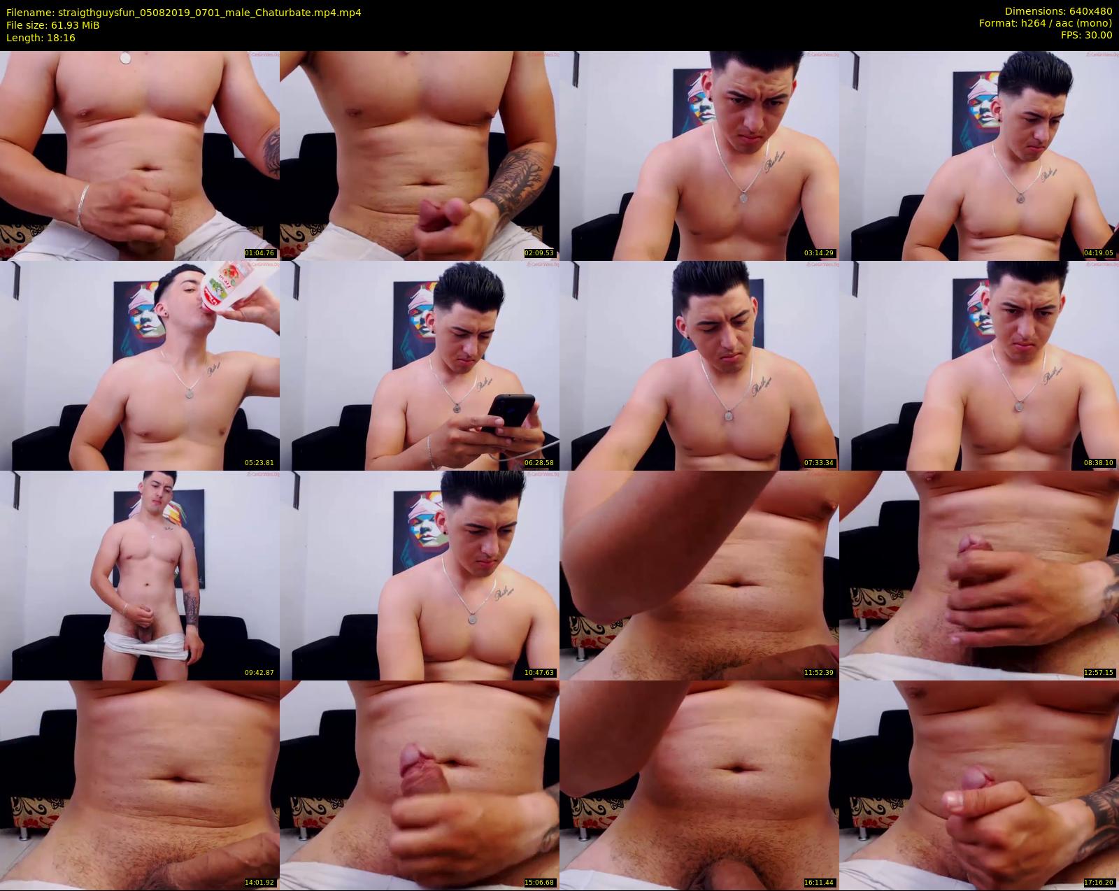 straigthguysfun — 19 minute Chaturbate male cam show recording, 480p, Aug 5, 2019