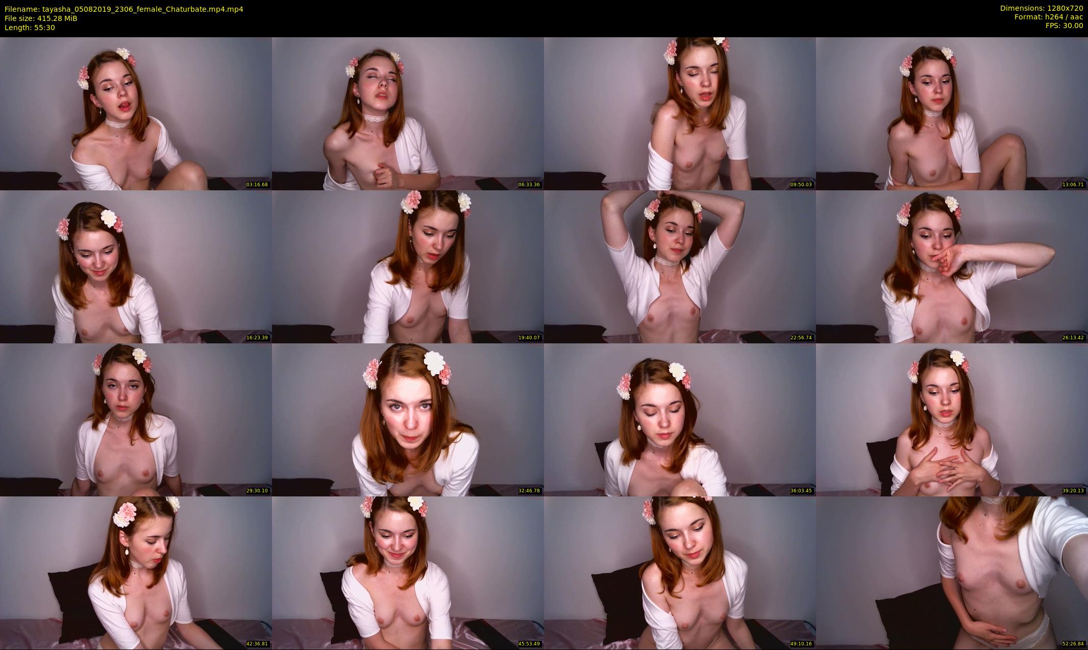 tayasha — 56 minute Chaturbate female cam show recording, 720p, Aug 5, 2019