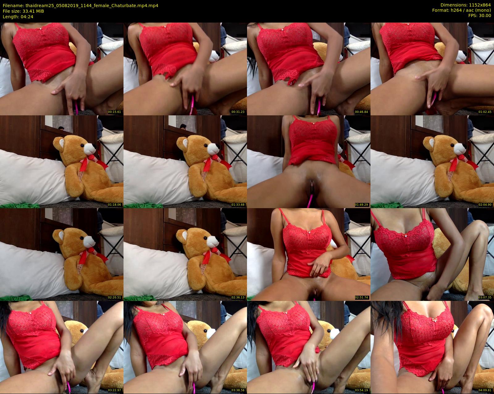thaidream25 — 5 minute Chaturbate female cam show recording, 720p, Aug 5, 2019