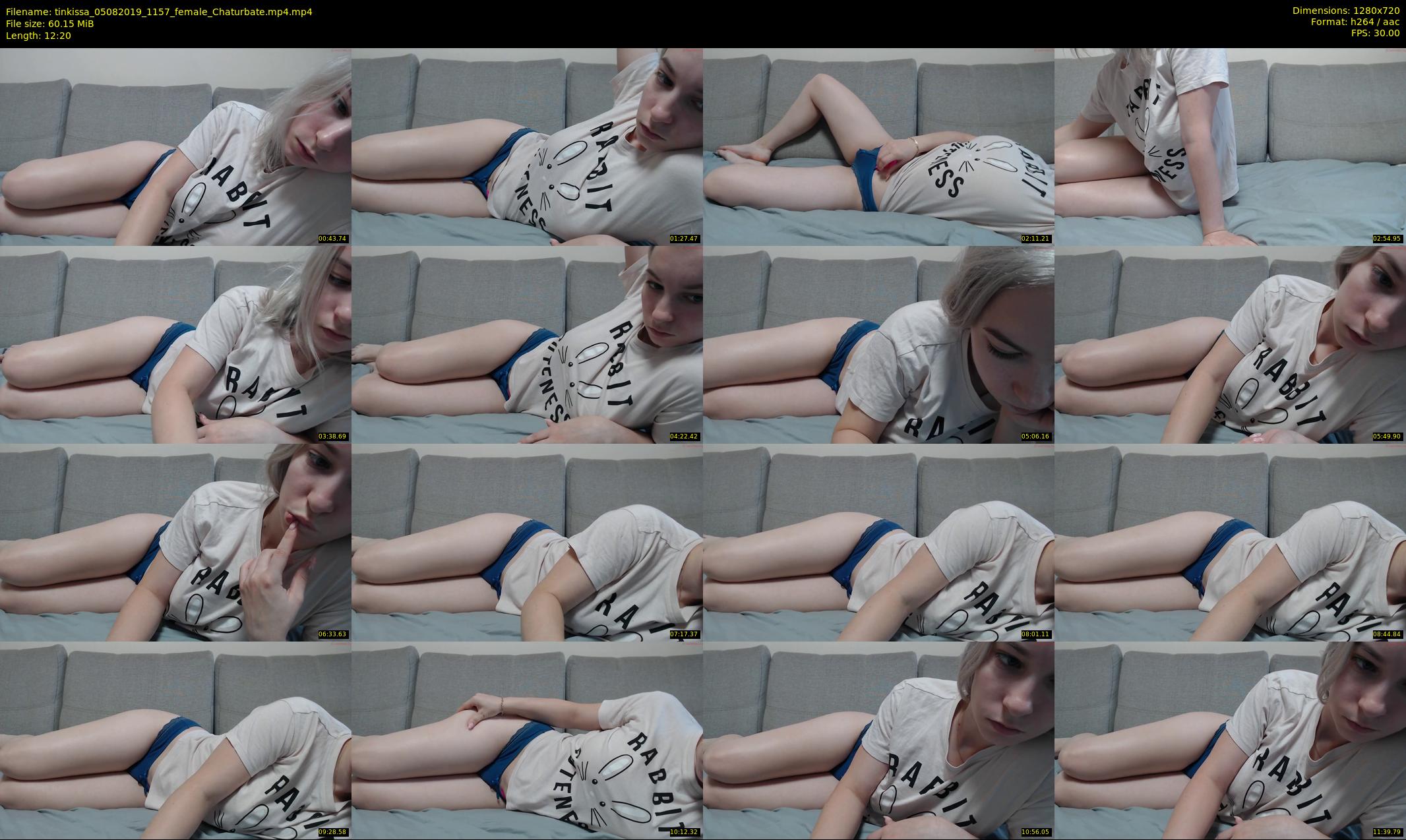 tinkissa — 13 minute Chaturbate couple cam show recording, 720p, Aug 5, 2019