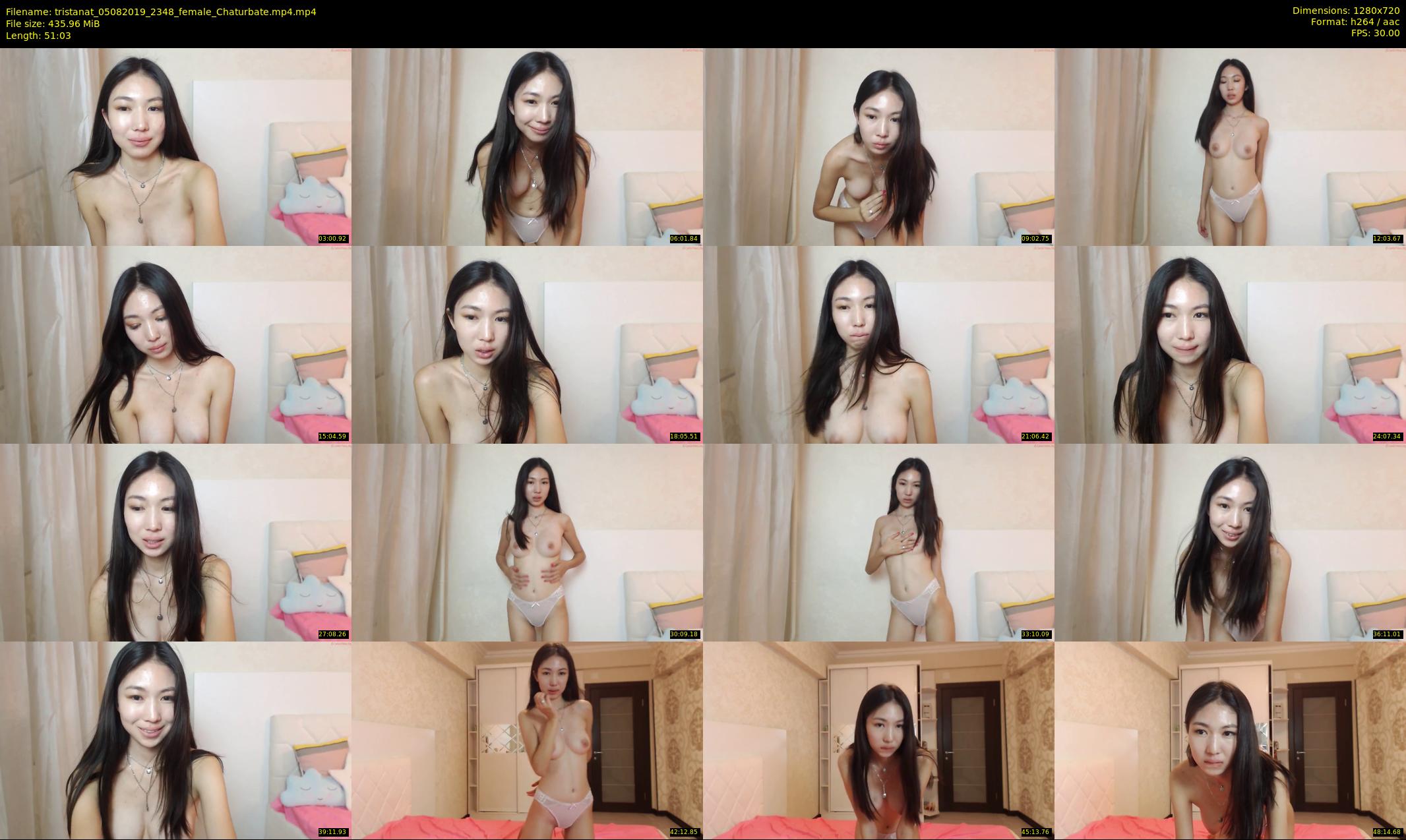 tristanat — 52 minute Chaturbate female cam show recording, 720p, Aug 5, 2019