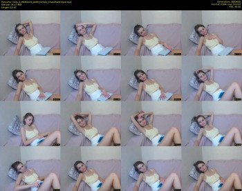 viola_1 — 13 minute Chaturbate female cam show recording, 480p, Aug 6, 2019