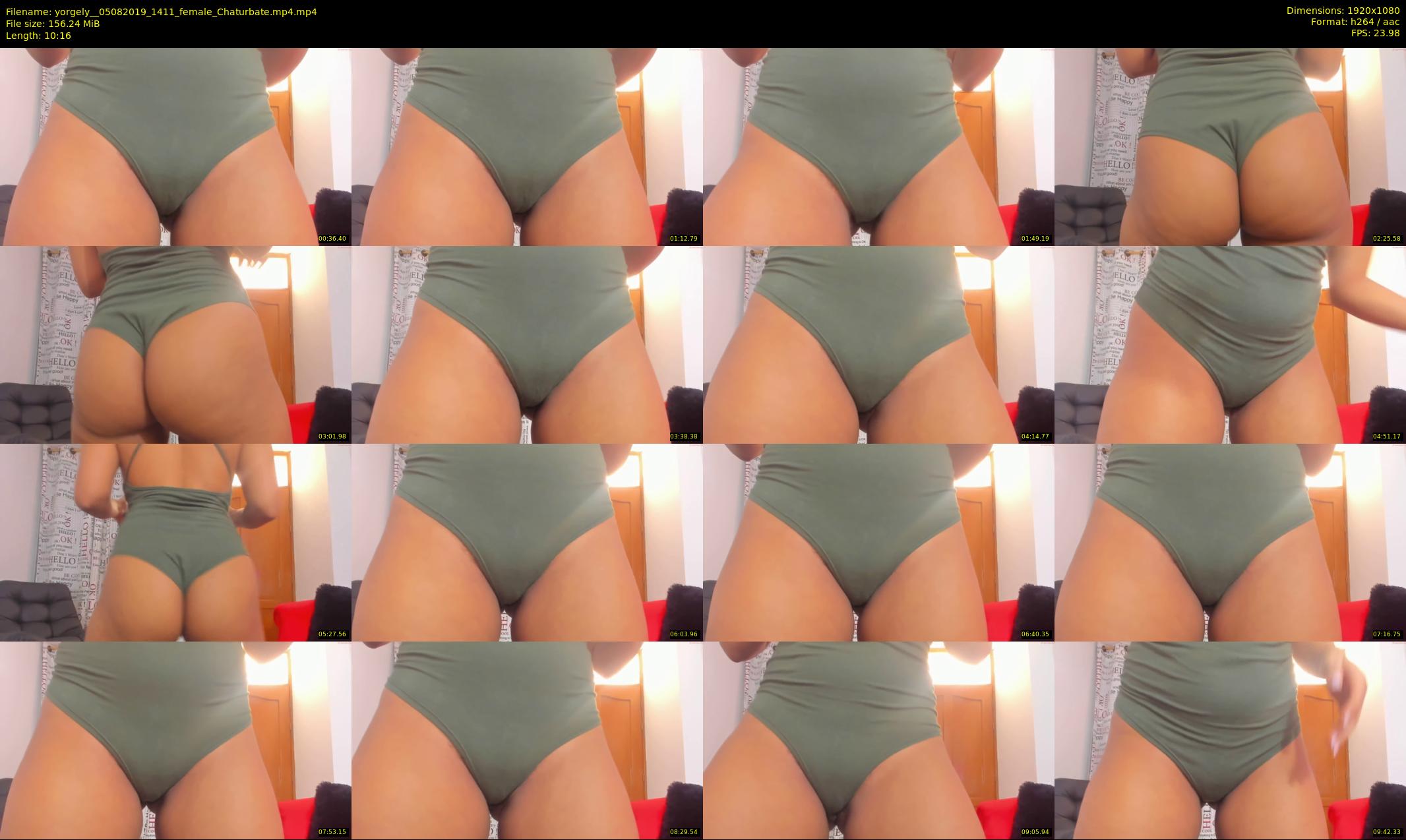 yorgely_ — 11 minute Chaturbate female cam show recording, 1080p, Aug 5, 2019